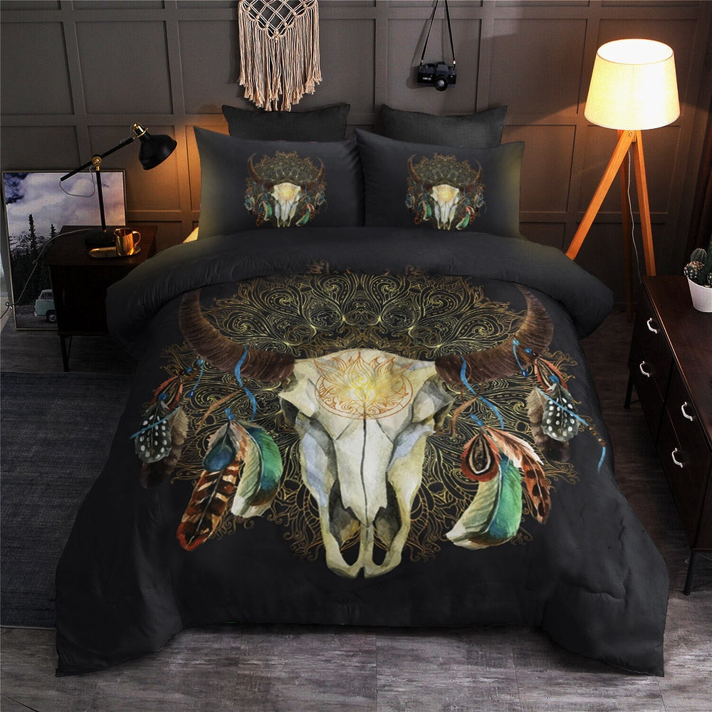 Christmas Bedding Set Skull Feathers Bedding Sets 2 Pmkufu Christmas Bedding Set, Skull Feathers  Bedding Sets