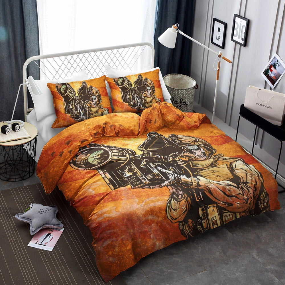 Christmas Bedding Set, Skull QNT Bedding Sets