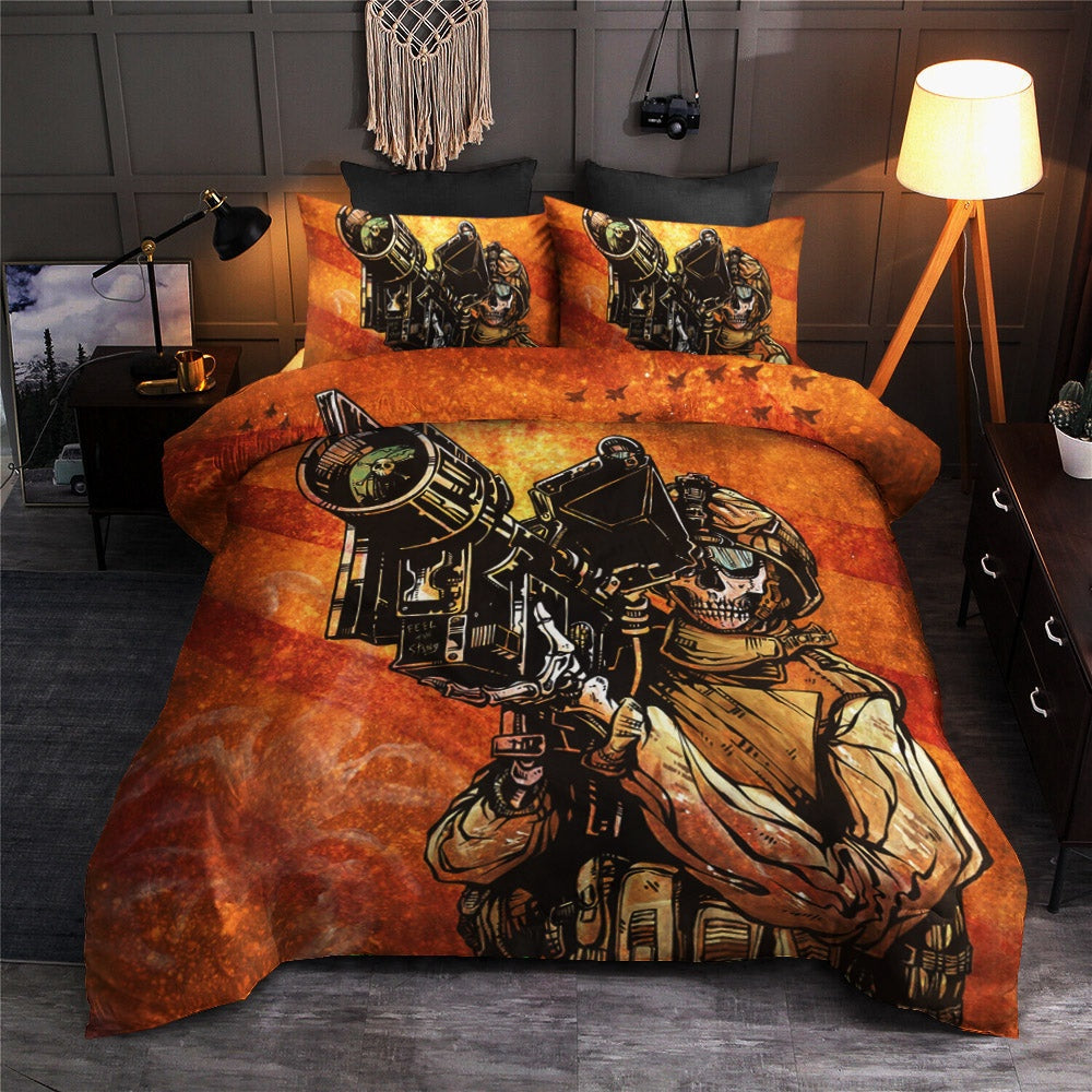 Christmas Bedding Set, Skull QNT Bedding Sets