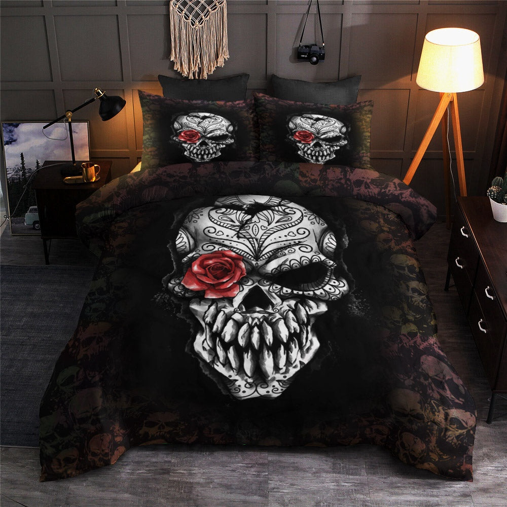 Christmas Bedding Set Skull Rose Bedding Sets BS01 2 Lcsydg Christmas Bedding Set, Skull Rose Bedding Sets BS01