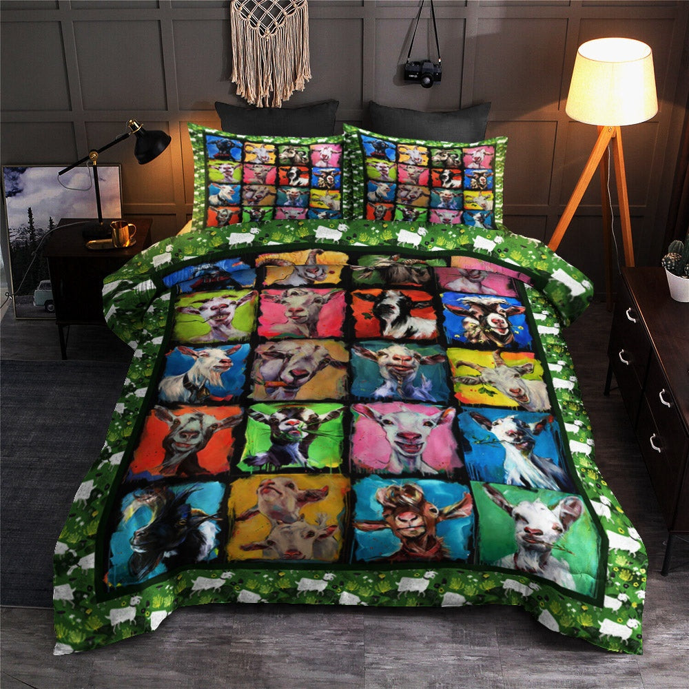 Christmas Bedding Set Smiling Goats Bedding Sets 2 Lsprcc Christmas Bedding Set, Smiling Goats Bedding Sets