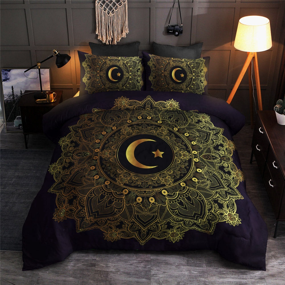 Christmas Bedding Set Star And Crescent Bedding Sets 2 Hicn8n Christmas Bedding Set, Star And Crescent Bedding Sets