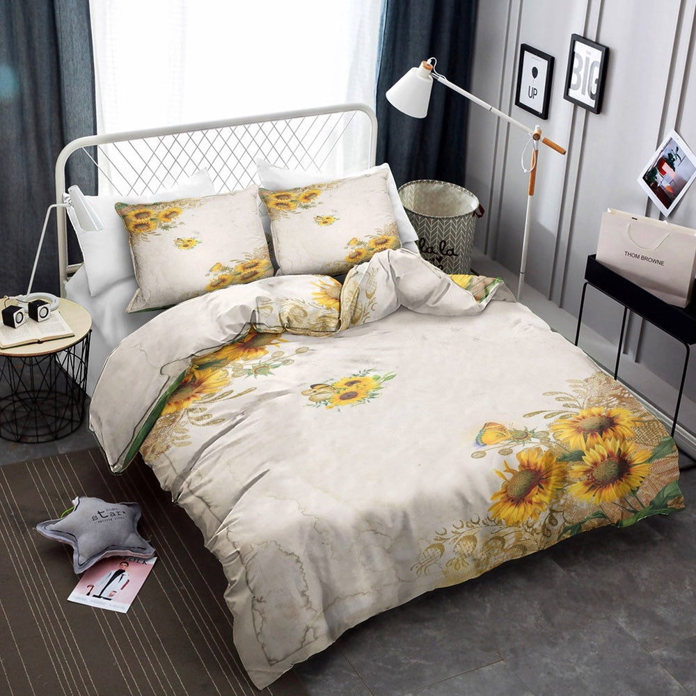 Christmas Bedding Set Sunflower With Moth Bedding Sets 1 Chxsqg Christmas Bedding Set, Sunflower With Moth Bedding Sets