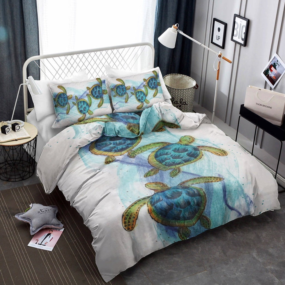 Christmas Bedding Set, Turtle Bedding Sets