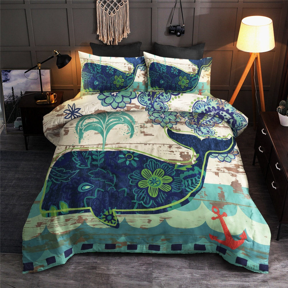 Christmas Bedding Set, Whale Bedding Sets