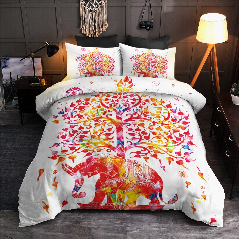 Christmas Bedding Set, White And Red  Bedding Sets