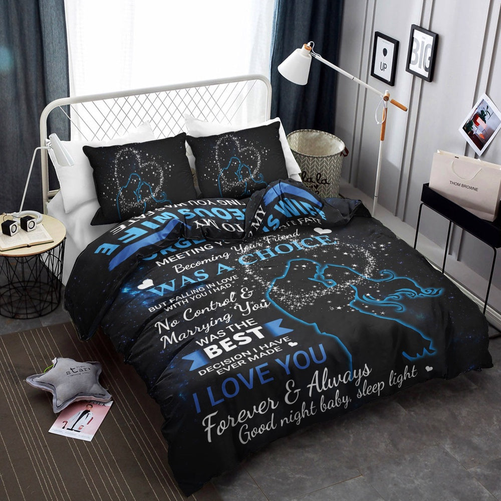 Christmas Bedding Set Wife Meeting You Was Fate Bedding Sets 1 L7zsbn Christmas Bedding Set, Wife Meeting you was fate  Bedding Sets