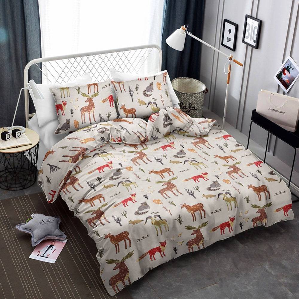 Christmas Bedding Set, Wildlife Bedding Sets
