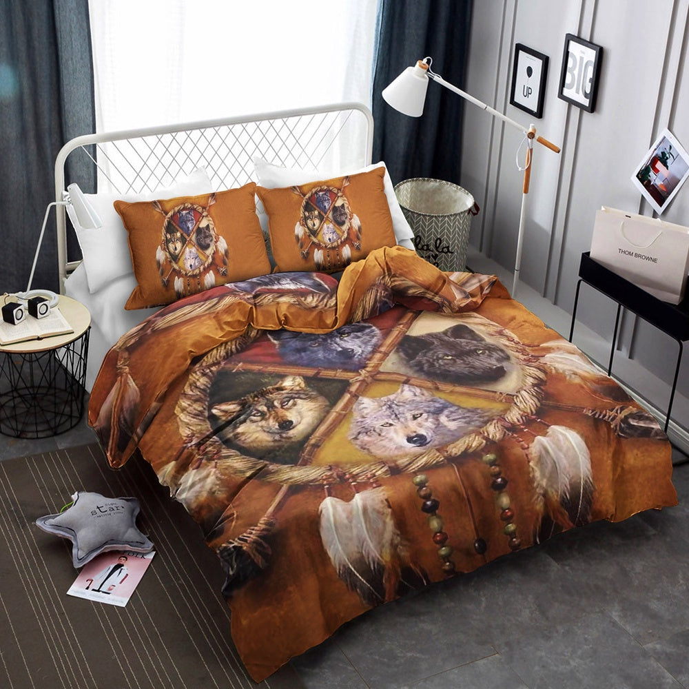 Christmas Bedding Set Wolves Dreamcatcher Bedding Sets 1 Ra1utw Christmas Bedding Set, Wolves Dreamcatcher  Bedding Sets