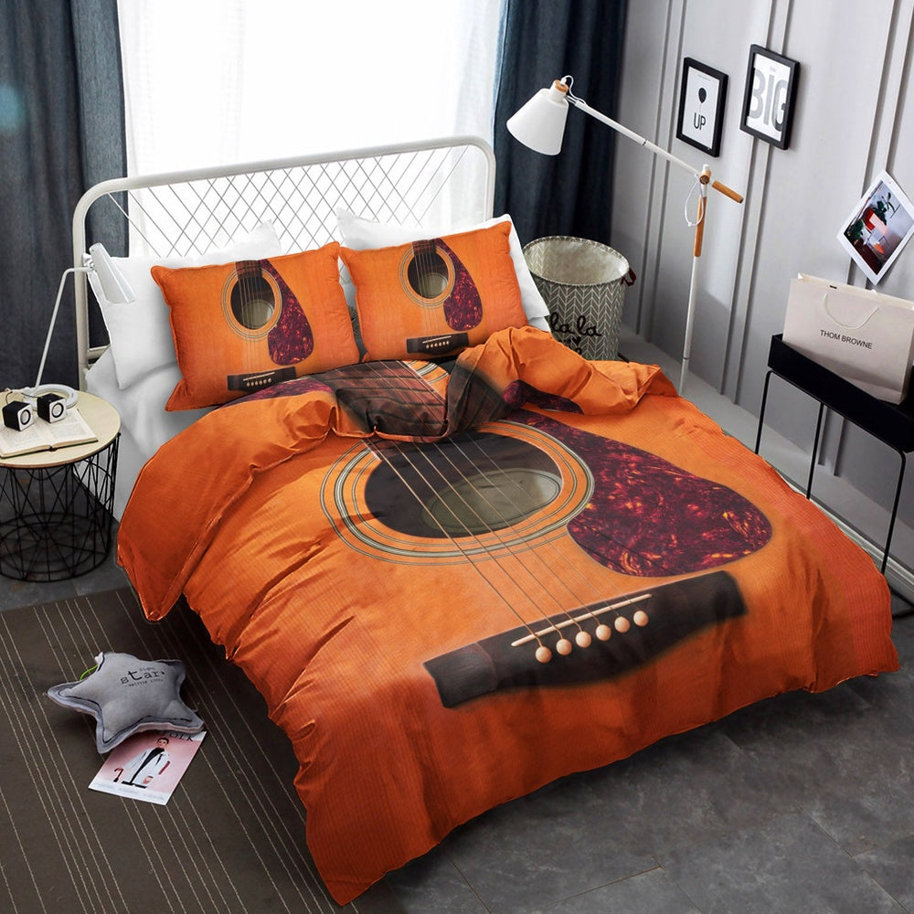 Christmas Bedding Set Wooden Guitar Bedding Sets 1 Tacpvs Christmas Bedding Set, Wooden Guitar Bedding Sets