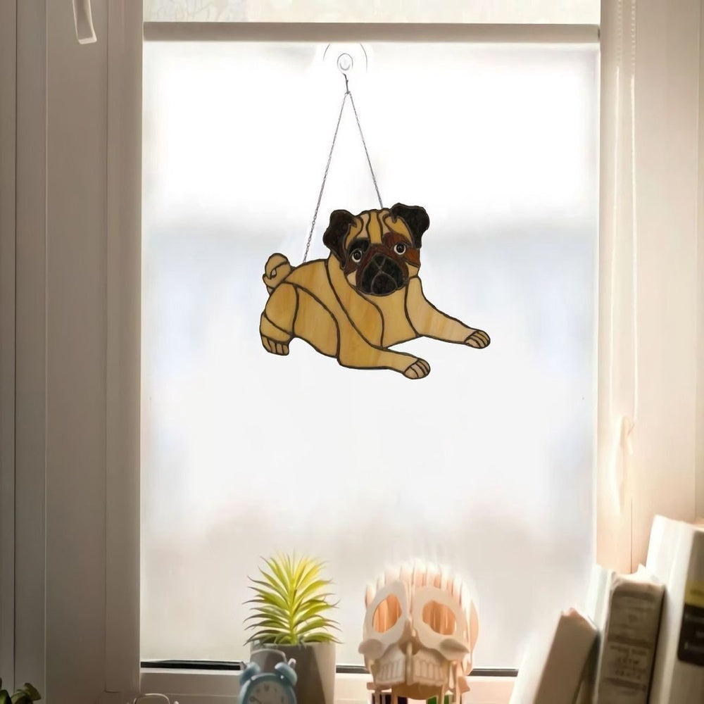 Create Your Unique Touch with Adorable Dog Window Decor, Christmas Ornaments, Car Hanging ornaments for dog lovers