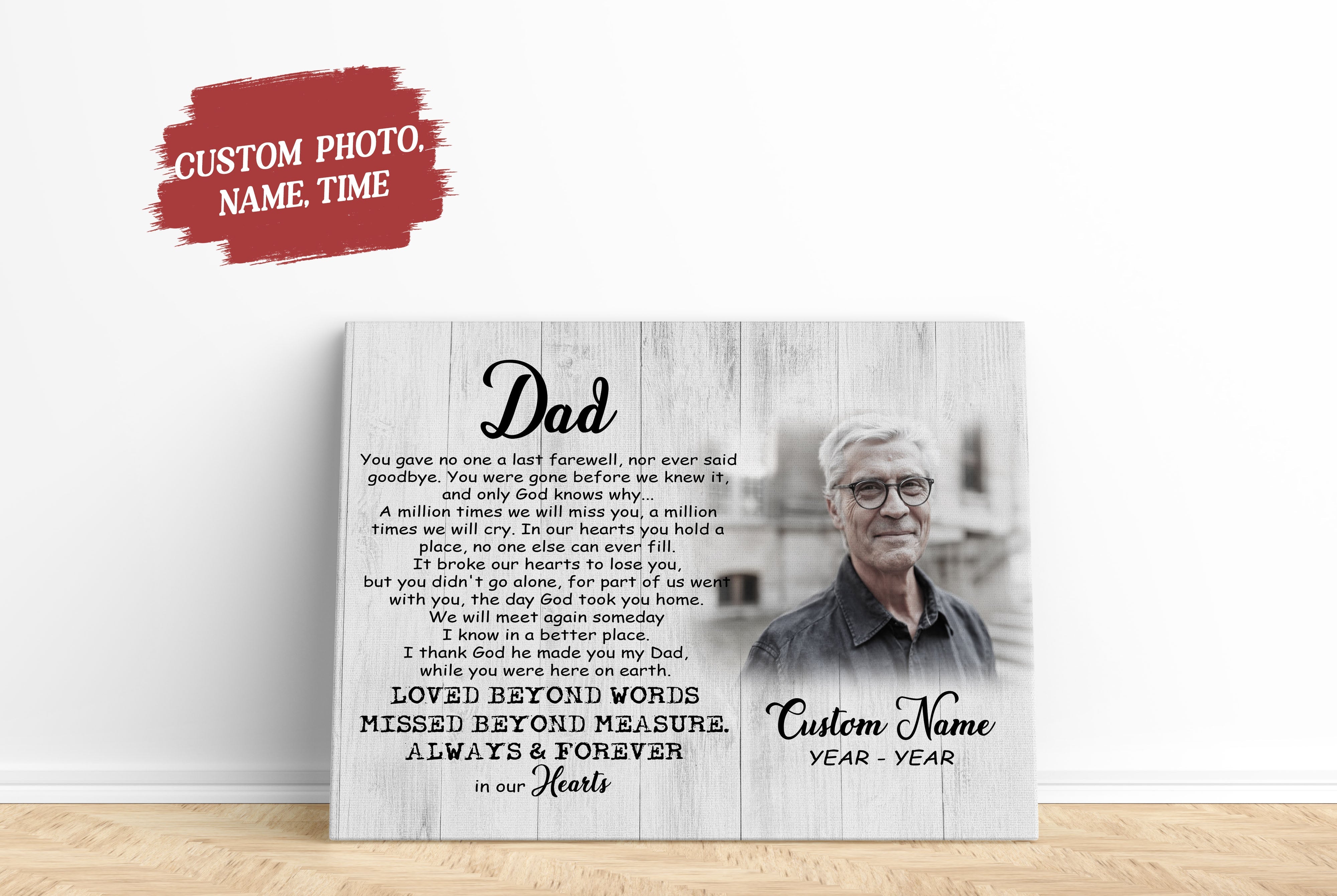 Dad Memorial Personalized Canvas Remembering Dad In Heaven Fathers Day Sympathy Gift For Loss Of Father 2 Nb6nst Dad Memorial Personalized Canvas Remembering Dad In Heaven Fathers Day Sympathy Gift For Loss Of Father