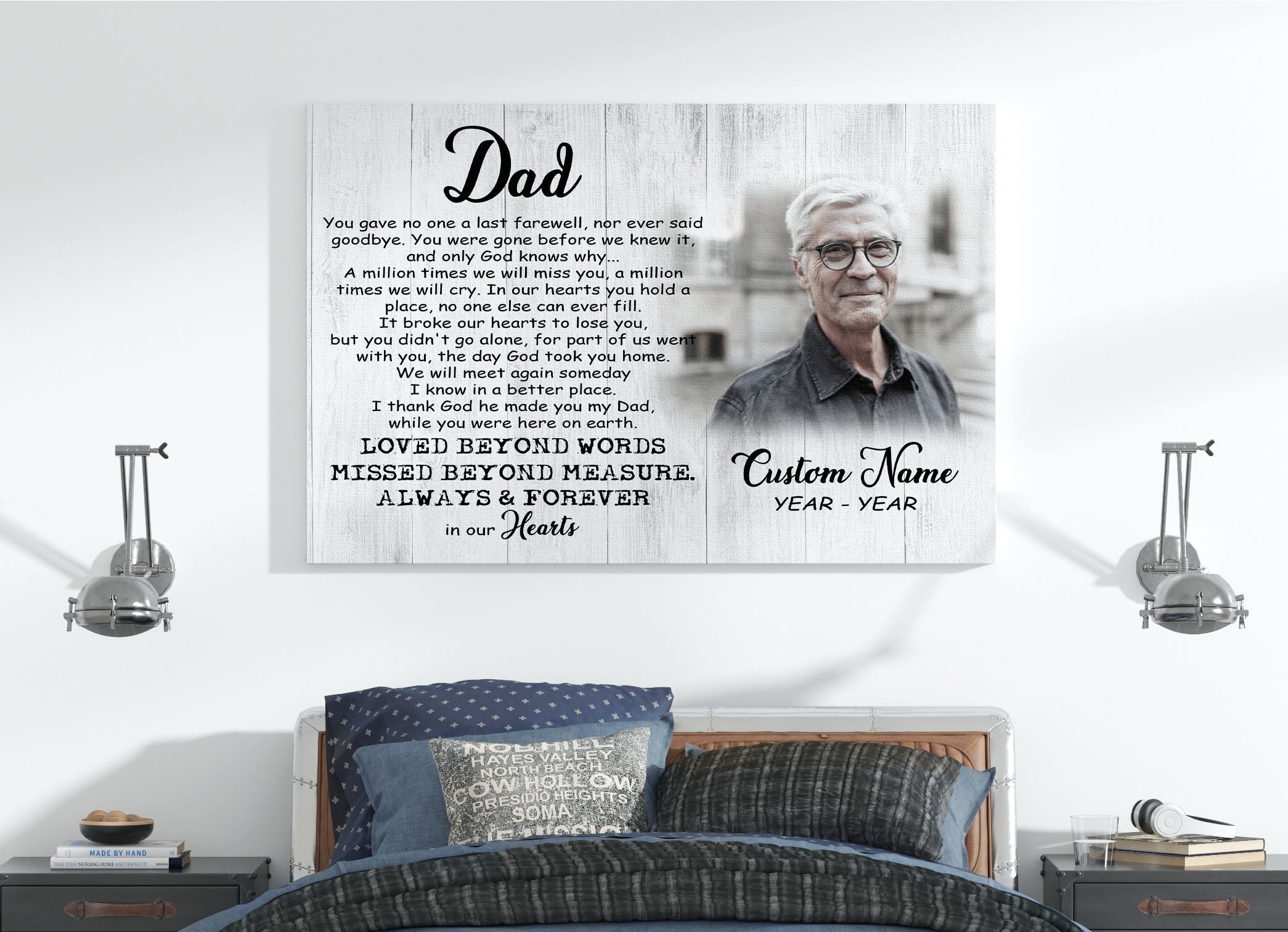 Dad Memorial Personalized Canvas Remembering Dad In Heaven Fathers Day Sympathy Gift For Loss Of Father 3 Ozhqdc Dad Memorial Personalized Canvas Remembering Dad In Heaven Fathers Day Sympathy Gift For Loss Of Father