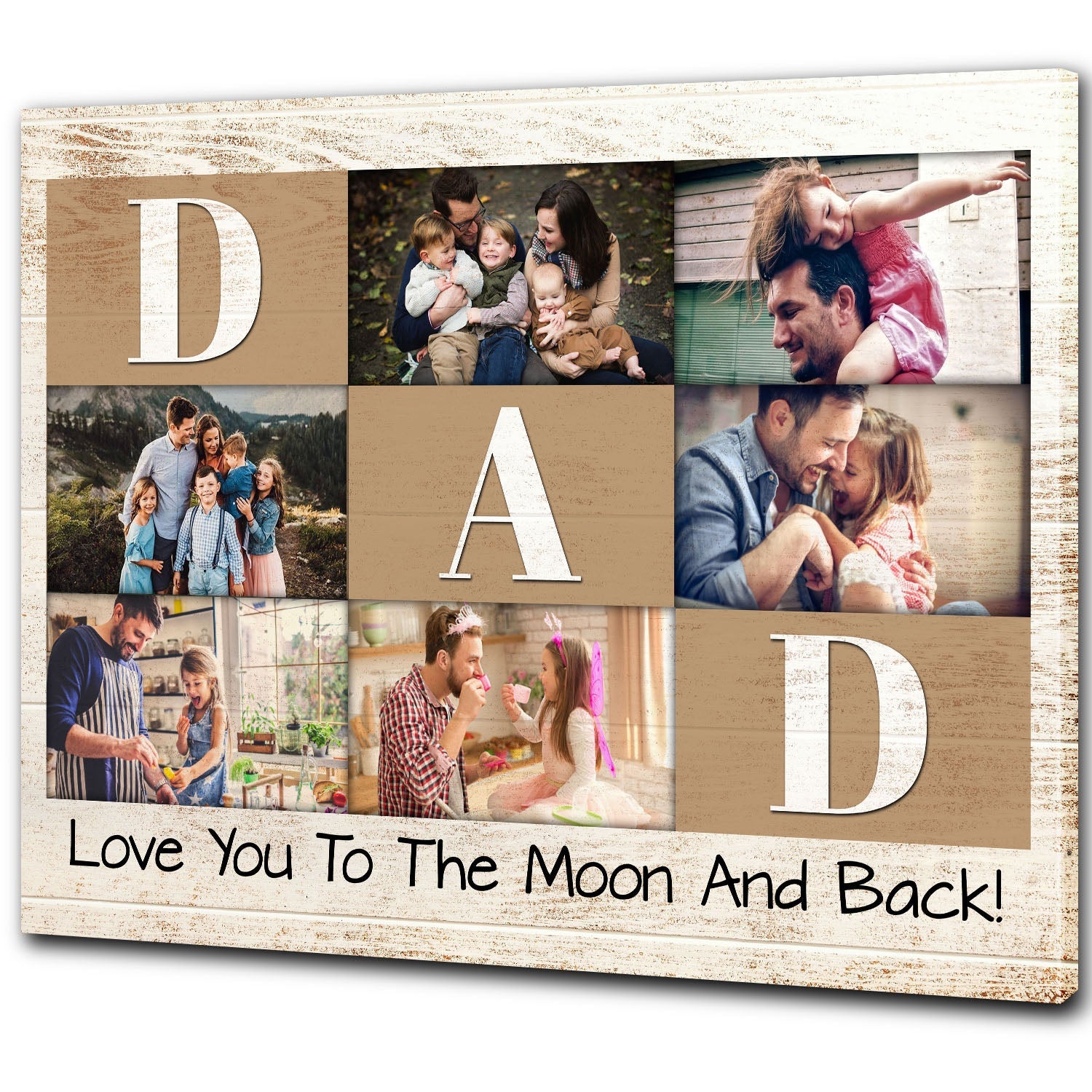 Dad Personalized Canvas Custom Photo Collage Father S Day Gift For Best Dad Ever Birthday Christmas 1 Ujhw90 Dad Personalized Canvas Custom Photo Collage Father'S Day Gift For Best Dad Ever Birthday Christmas