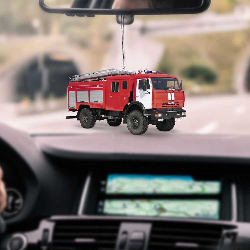 Daily Inspiration Firefighter Car Ornament Motivating You In Life, Car Ornament Decor