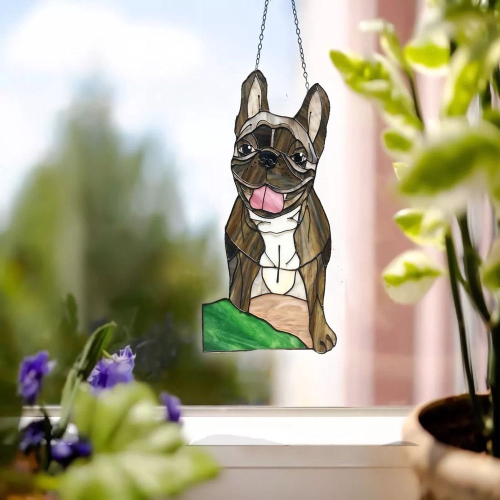 Dogs Beautifying Spaces A Creative Choice for Window Decor, Christmas Ornaments, Car Hanging ornaments for dog lovers