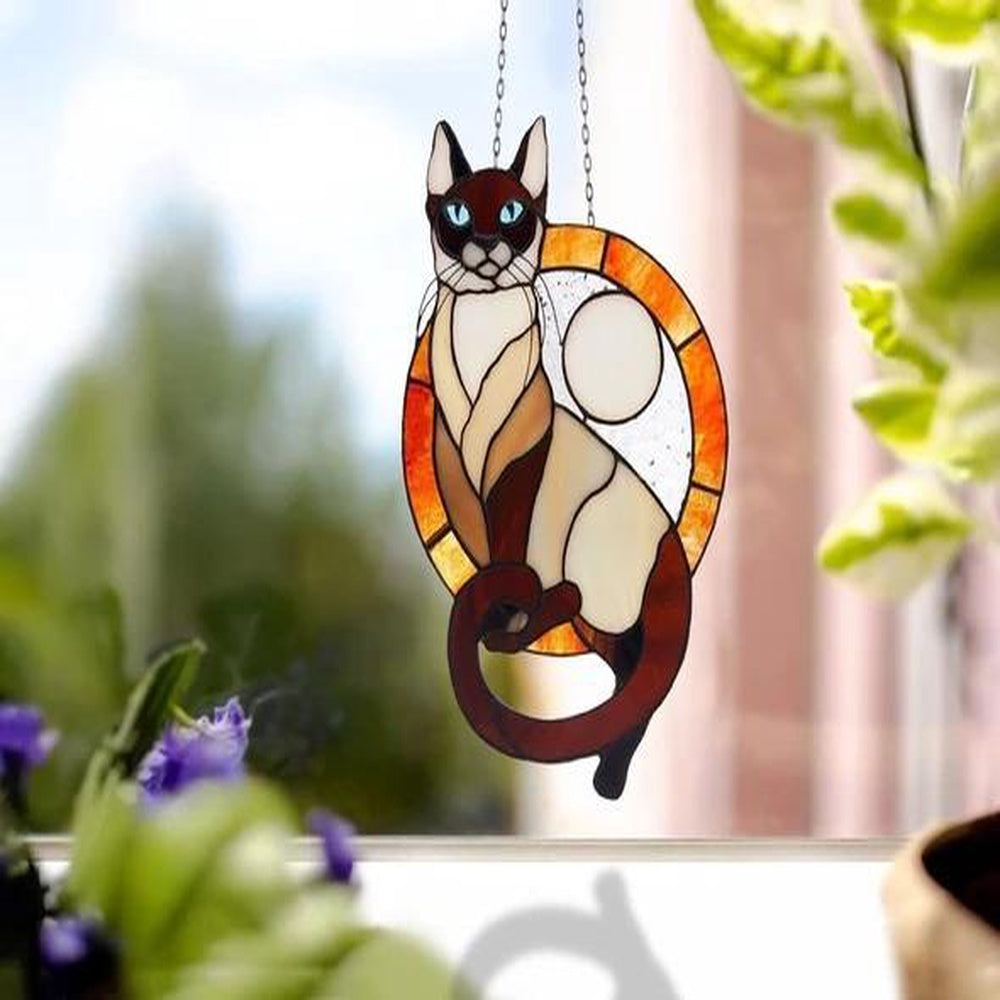 Elegant Cat Decor That Combines Style With A Touch Of Whimsy, Cat Ornament Decor, Car Decor