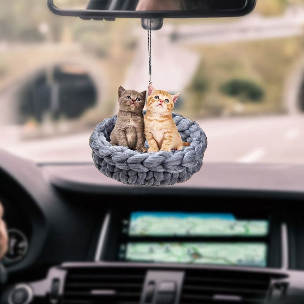 Elegant Cat Hanging Ornaments For Sophisticated Vehicles, Cat Ornament Car Decor, Car Ornaments
