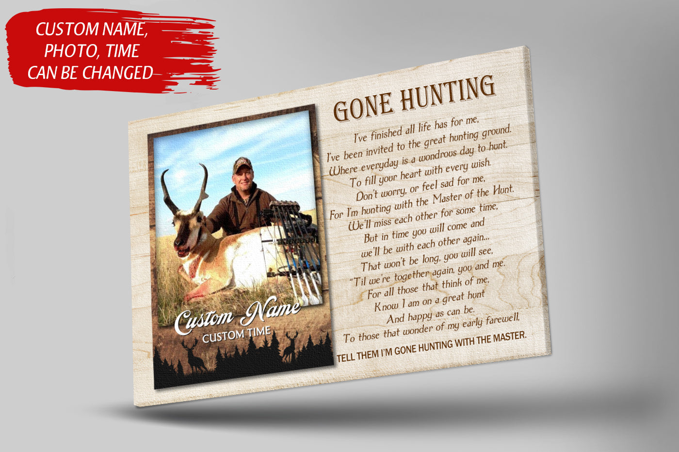 Gone Hunting Memorial Canvas Customized Canvas Hunting Memorial Sympathy Gift For Loss Of Father Husband Grandpa Brother In Loving Memory 4 Egbso9 Gone Hunting Memorial Canvas Customized Canvas Hunting Memorial Sympathy Gift For Loss Of Father Husband Grandpa Brother In Loving Memory
