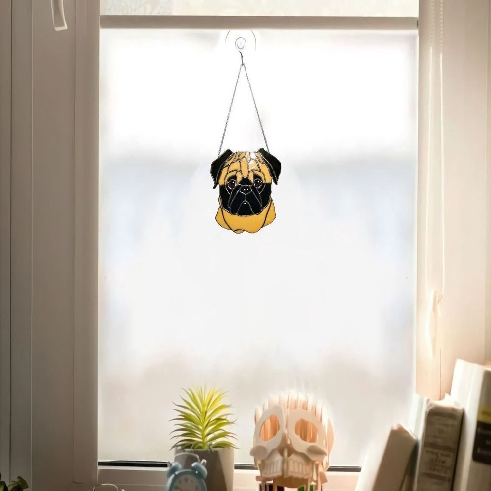 Happy Dogs Create Energized and Creative Windows, Christmas Ornaments, Car Hanging ornaments for dog lovers