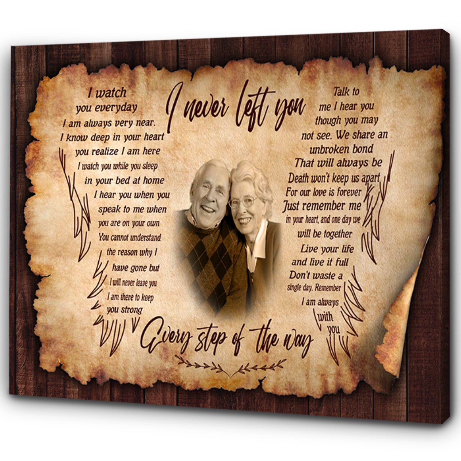 Personalized Canvas I Never Left You Wall Art Memorial Sympathy Gift For Family Home Decor Custom Ready To Hang For Father S Day Christmas New Year 1 Wv4osn 1 Personalized Canvas I Never Left You Wall Art Memorial Sympathy Gift for Family Home Decor Custom Ready to Hang for Father’s Day Christmas New Year