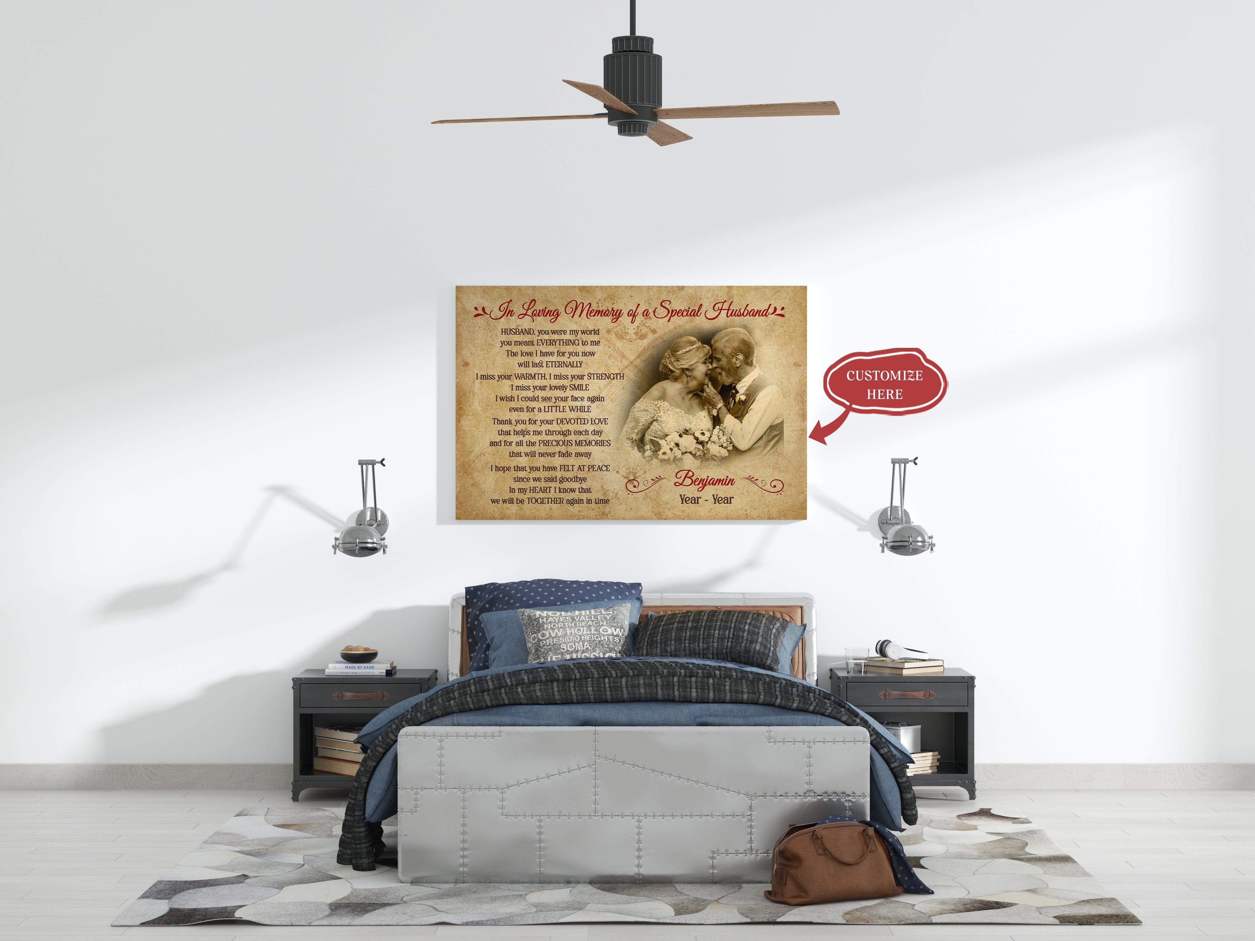 Personalized Canvas In Loving Memory Of Special Husband Sympathy Gift Peaceful Remembrance For Loss Of Husband Mother Father 1 Jdczga 1 Personalized Canvas In Loving Memory of Special Husband Sympathy Gift Peaceful Remembrance for Loss of Husband Mother Father