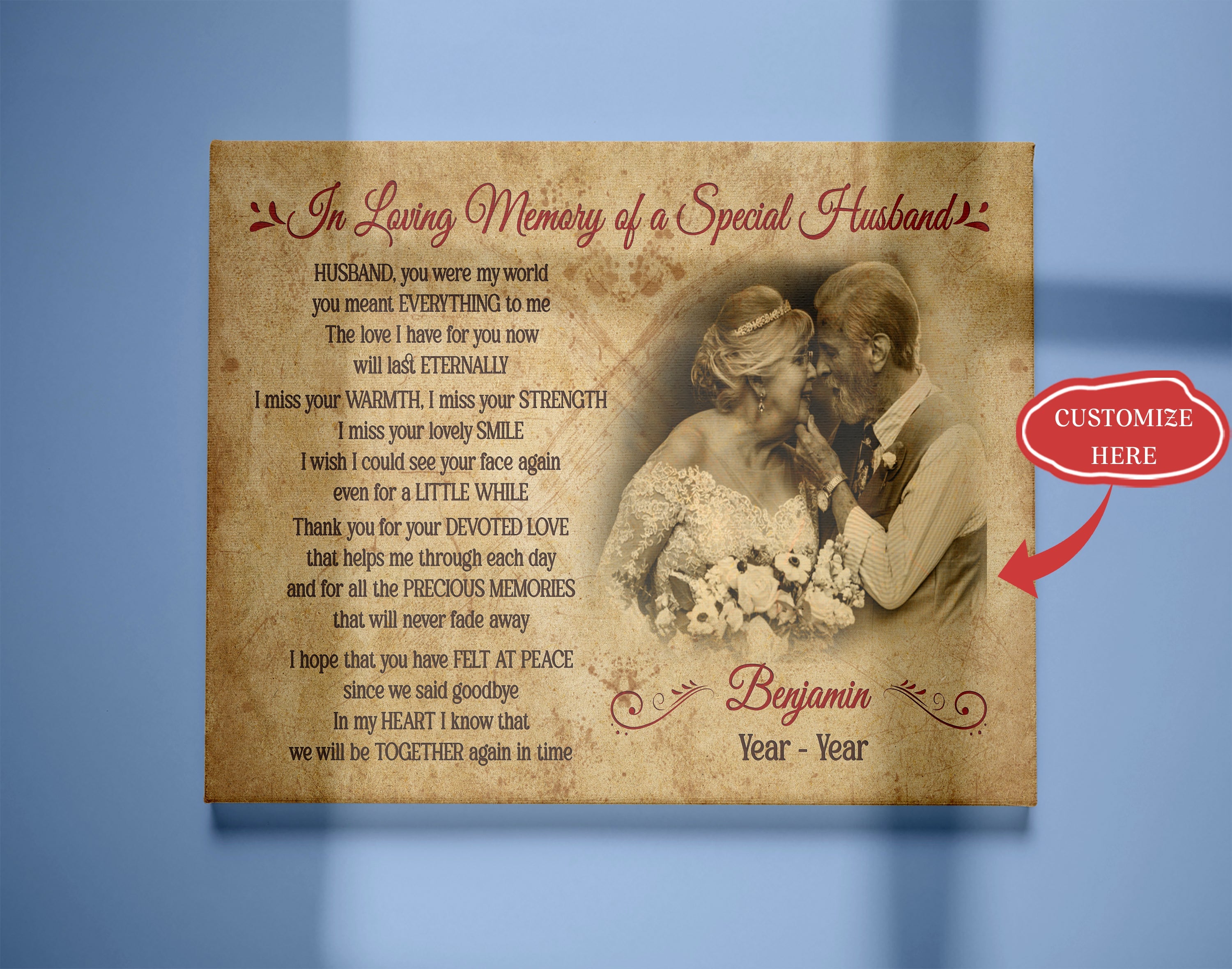 Personalized Canvas In Loving Memory Of Special Husband Sympathy Gift Peaceful Remembrance For Loss Of Husband Mother Father 5 Pzsnsn 1 Personalized Canvas In Loving Memory of Special Husband Sympathy Gift Peaceful Remembrance for Loss of Husband Mother Father