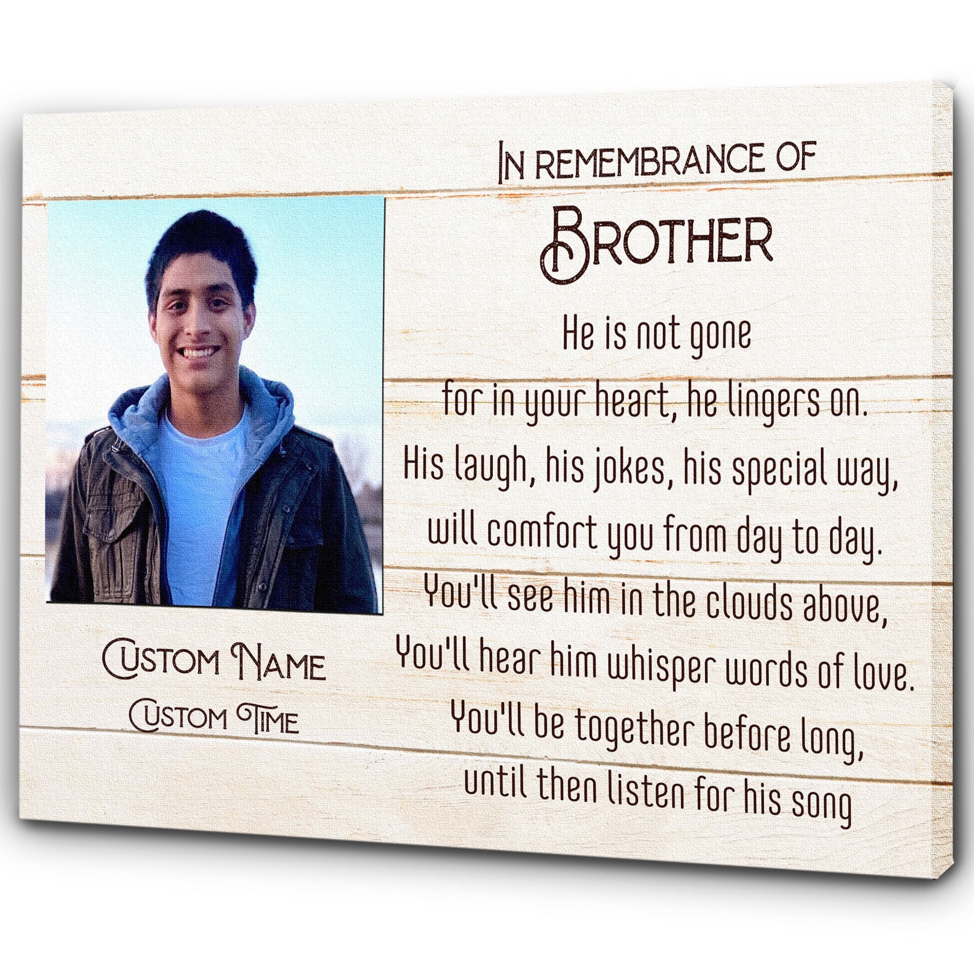 Personalized Canvas Loss Of Brother Personalized Memorial Gift Brother In Heaven Memorial Gift Bereavement Sympathy Gift In Loving Memory 1 Mokoen Personalized Canvas Loss Of Brother Personalized Memorial Gift Brother In Heaven Memorial Gift Bereavement Sympathy Gift In Loving Memory