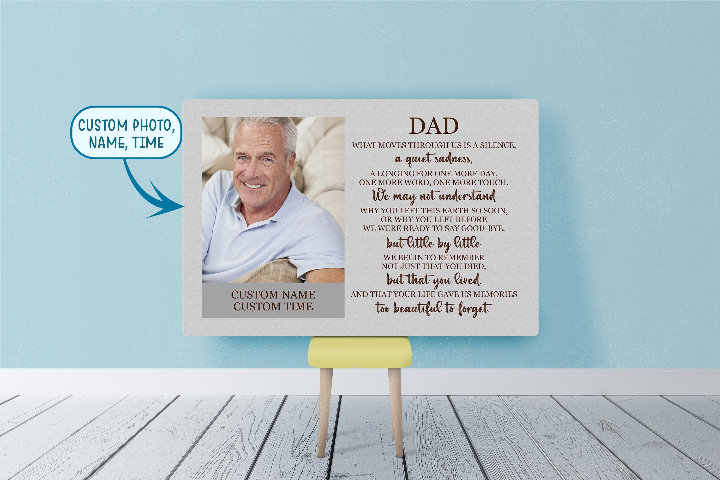 Personalized Memorial Gift For Loss Of Dad Deepest Grief Sympathy Canvas For Loss Of Loved One Custom Canvas Print 3 Yprehc 1 Personalized Memorial Gift For Loss Of Dad Deepest Grief Sympathy Canvas For Loss Of Loved One, Custom Canvas Print