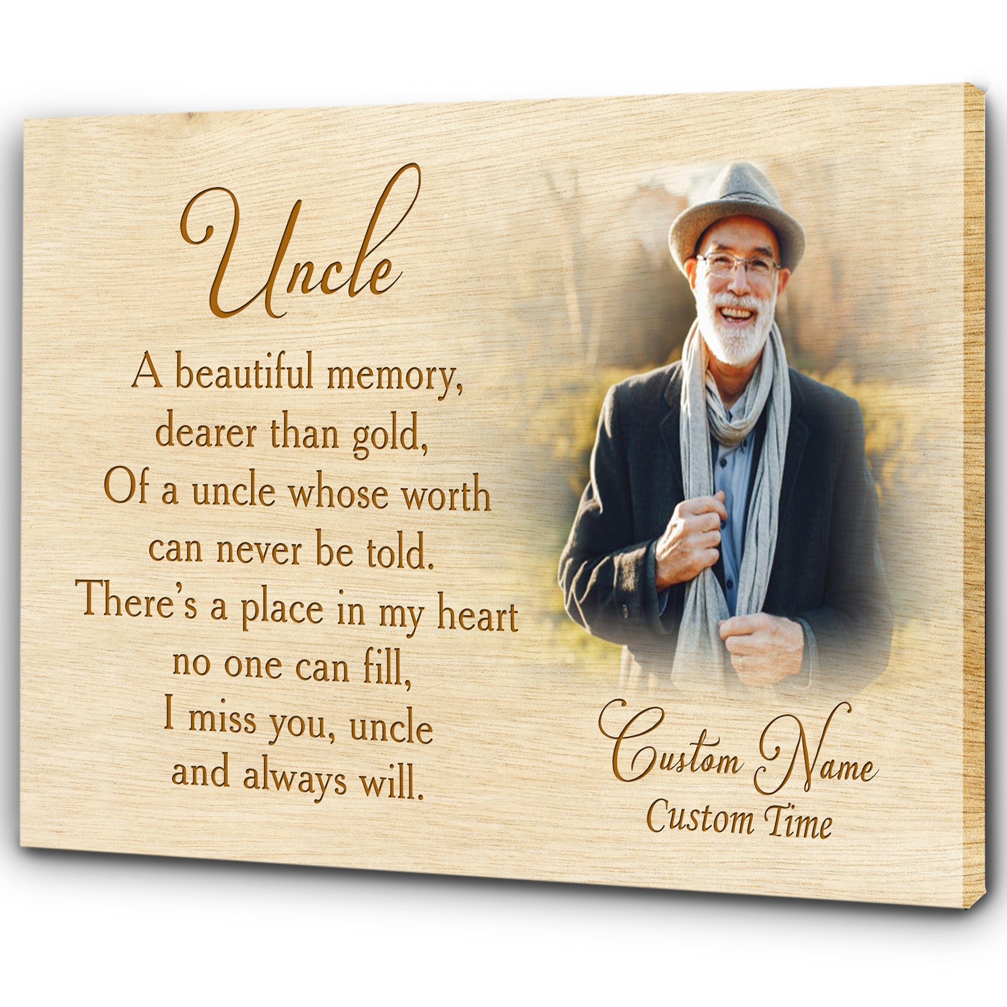 Personalized Memorial Gift For Loss Of Uncle Deepest Sympathy Canvas For Loss Of Loved One Custom Canvas Print 1 Noqqax 1 Personalized Memorial Gift For Loss Of Uncle Deepest Sympathy Canvas For Loss Of Loved One, Custom Canvas Print