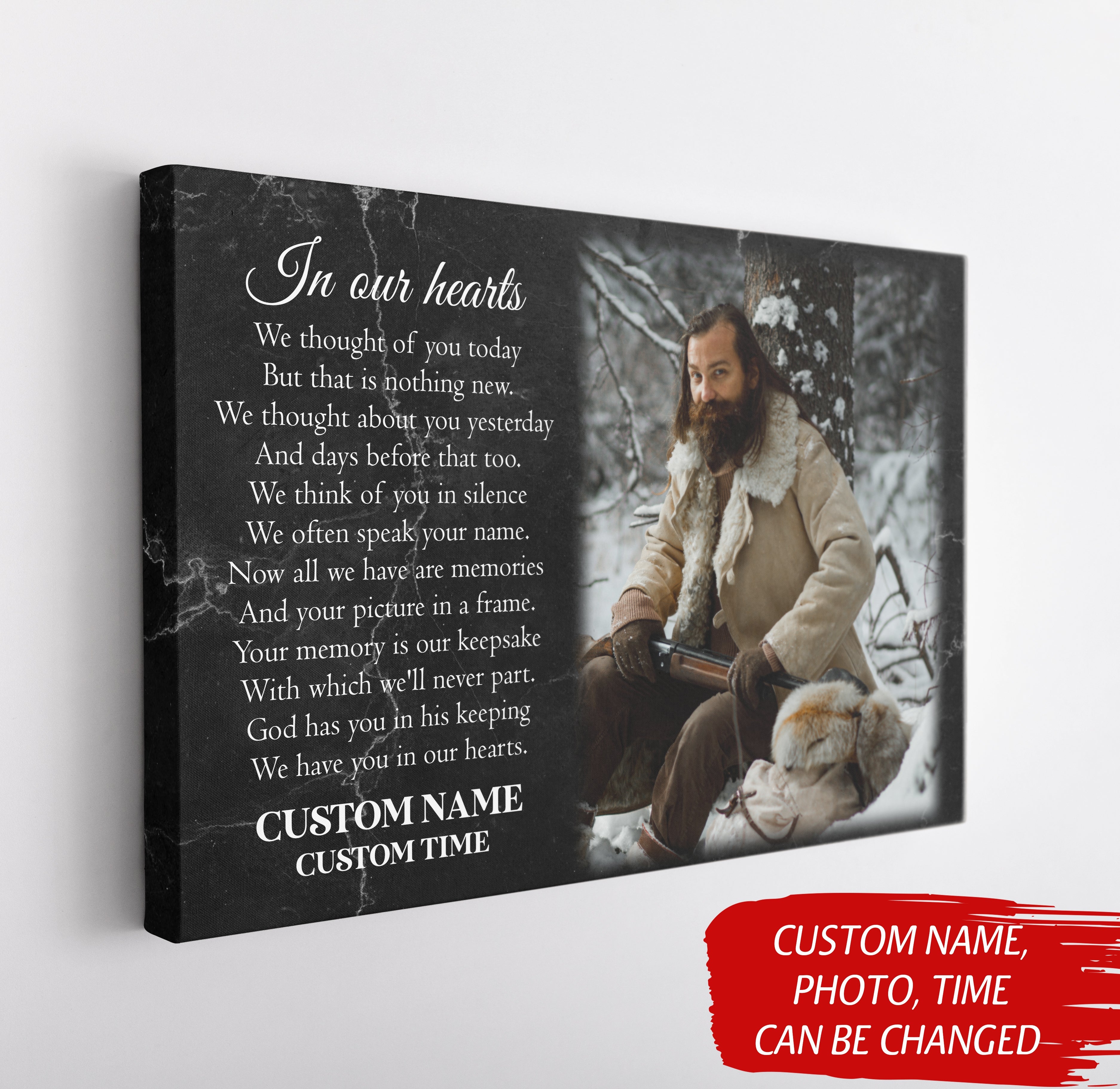Personalized Memorial Gifts For Loss Of Brother Meaningful Keepsake Sympathy Gift Brother In Heaven Custom Canvas Print 3 Yrrgxr 1 Personalized Memorial Gifts For Loss Of Brother Meaningful Keepsake Sympathy Gift Brother In Heaven, Custom Canvas Print