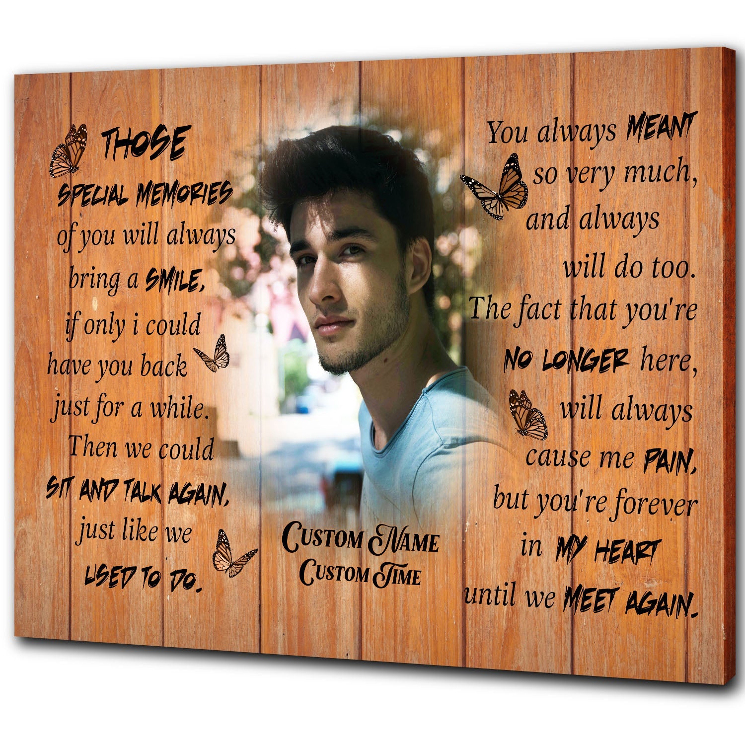 Personalized Memorial Gifts For Loss Of Loved One Deepest Sympathy Keepsake For Loss Of Brother Custom Canvas Print 1 Tibrib 1 Personalized Memorial Gifts For Loss Of Loved One, Deepest Sympathy Keepsake For Loss Of Brother, Custom Canvas Print