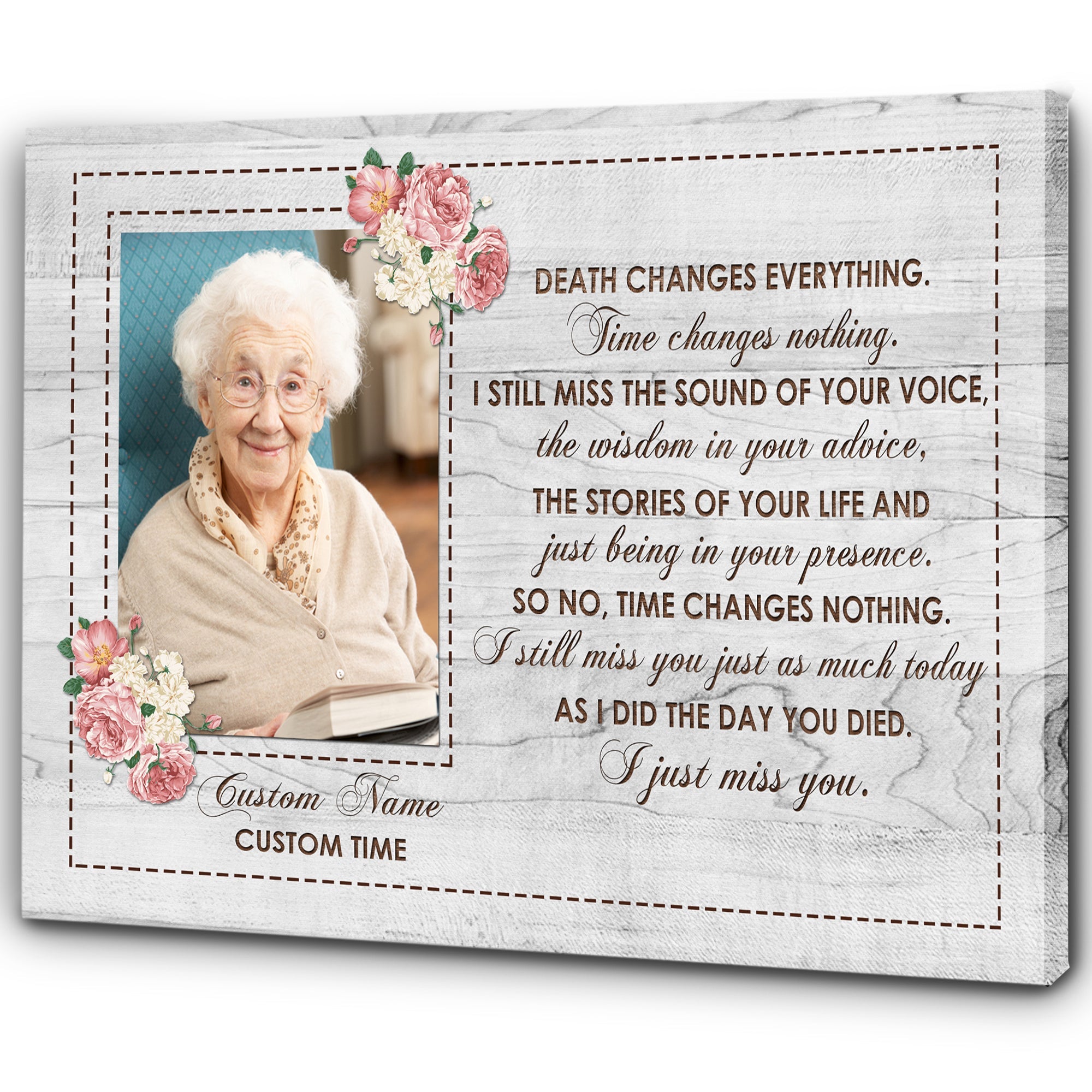 Personalized Memorial Gifts For Loss Of Loved One Sympathy Canvas For Loss Of Grandma Grandpa Custom Canvas Print 1 F04qb7 1 Personalized Memorial Gifts For Loss Of Loved One Sympathy Canvas For Loss Of Grandma Grandpa, Custom Canvas Print
