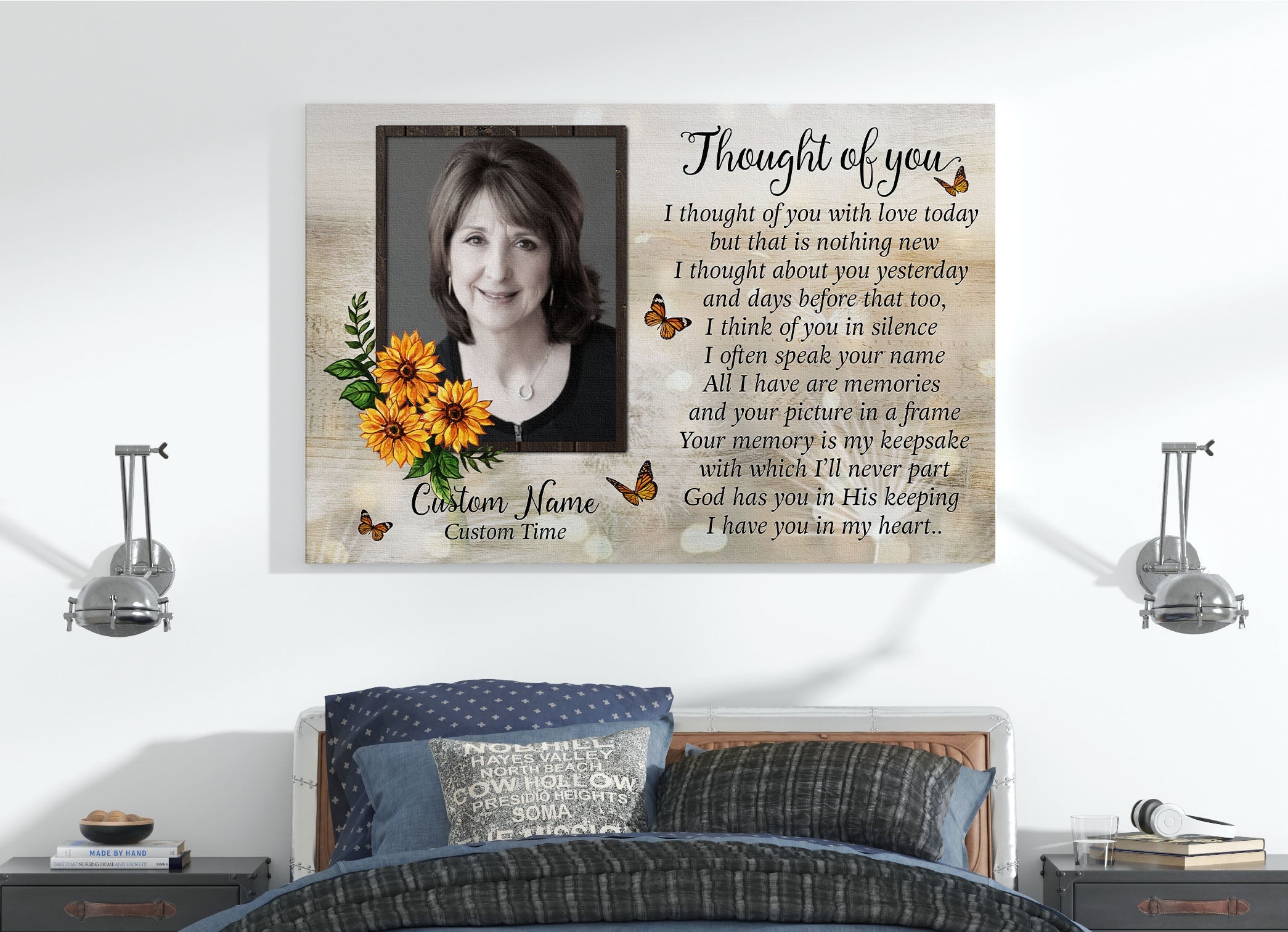 Personalized Memorial Gifts For Loss Of Loved One Thought Of You Sympathy Gift For Loss Of Mom Dad Custom Canvas Print 2 Jjiqse 1 Personalized Memorial Gifts For Loss Of Loved One Thought Of You Sympathy Gift For Loss Of Mom Dad, Custom Canvas Print