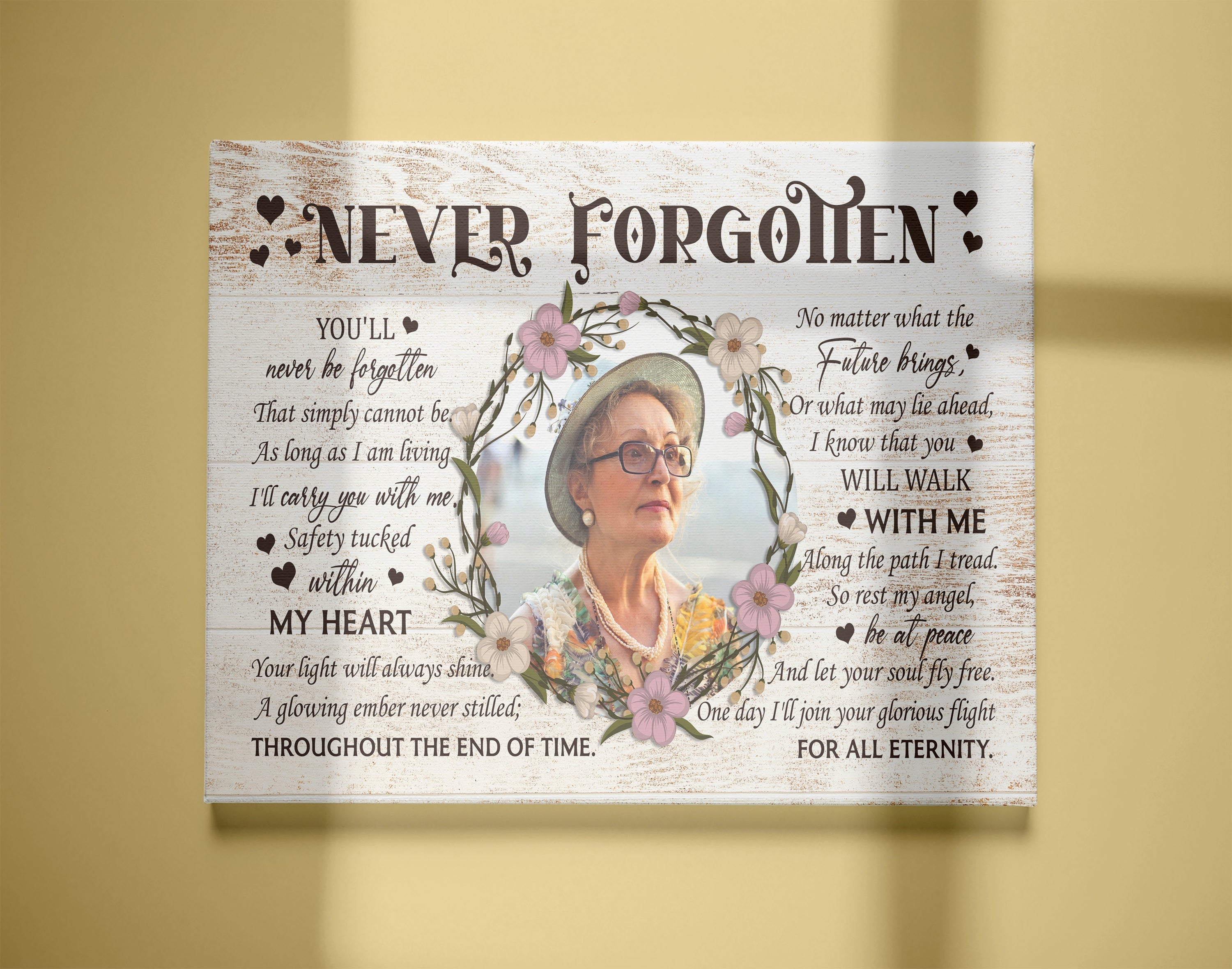 Personalized Memorial Gifts Rememberance Sympathy Canvas For Loss Of Loved One Never Forgotten Custom Canvas Print 2 Uxszyt 2 Personalized Memorial Gifts Rememberance Sympathy Canvas For Loss Of Loved One Never Forgotten, Custom Canvas Print