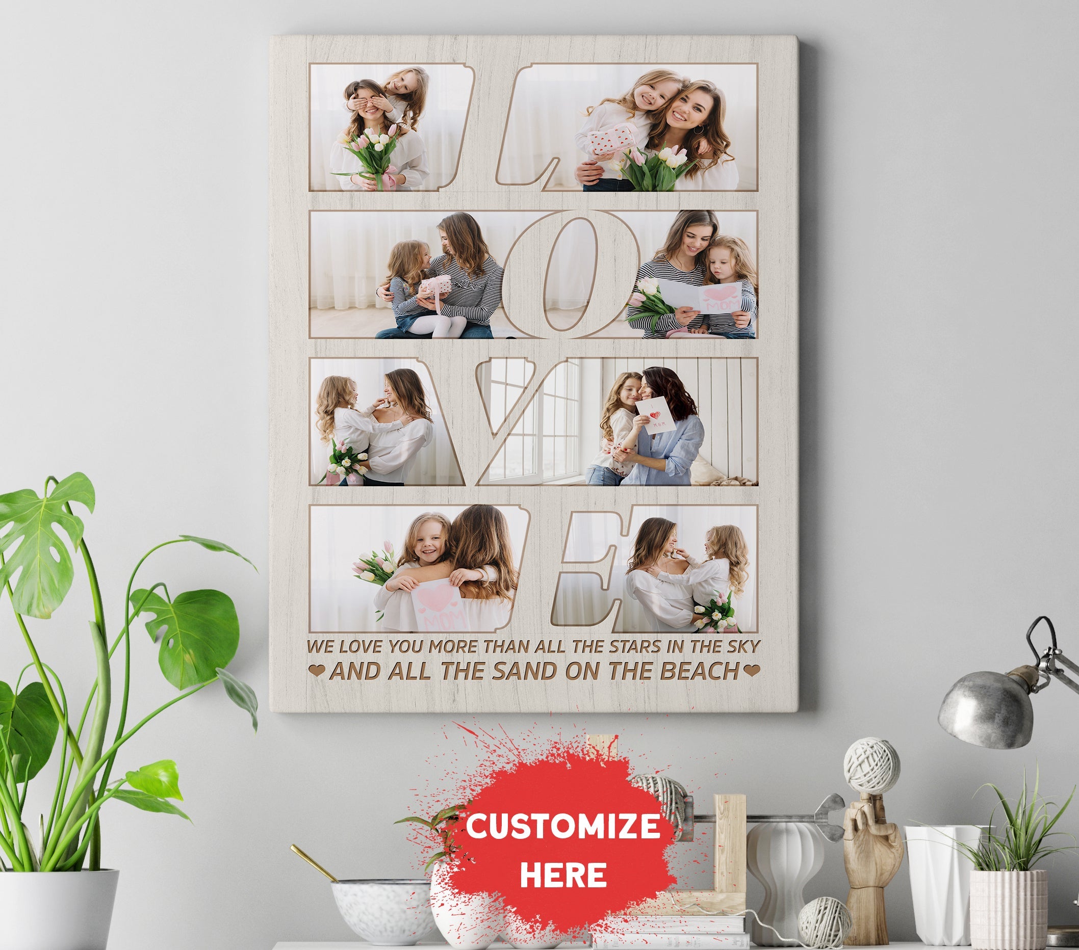Personalized Mom Canvas Gift For Mom Gift For Mother Mom Birthday Christmas Mother S Day Gift Custom Canvas Print 2 Owybj8 2 Personalized Mom Canvas Gift For Mom, Gift For Mother, Mom Birthday, Christmas Mother'S Day Gift, Custom Canvas Print