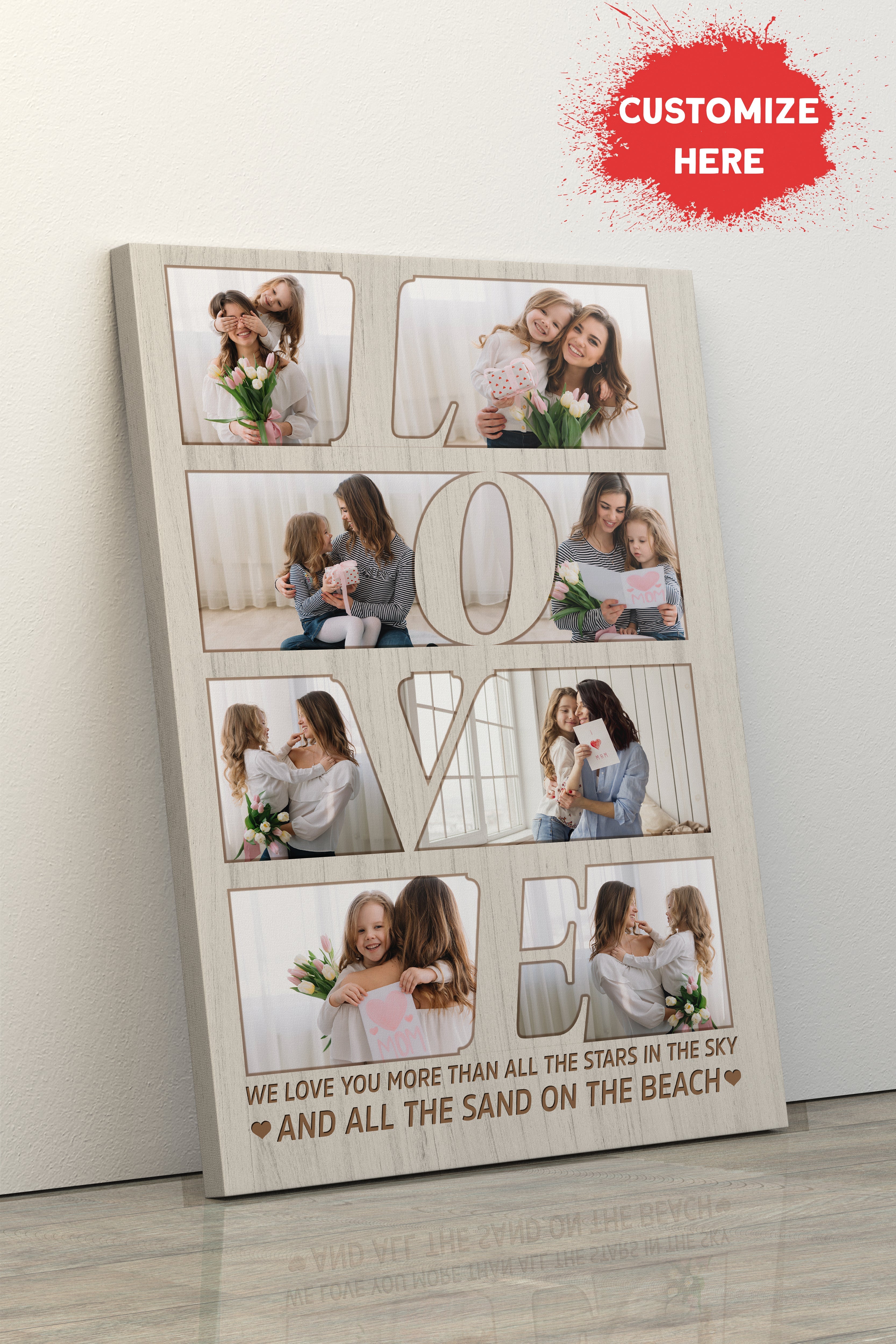 Personalized Mom Canvas Gift For Mom Gift For Mother Mom Birthday Christmas Mother S Day Gift Custom Canvas Print 3 Clswyu 2 Personalized Mom Canvas Gift For Mom, Gift For Mother, Mom Birthday, Christmas Mother'S Day Gift, Custom Canvas Print