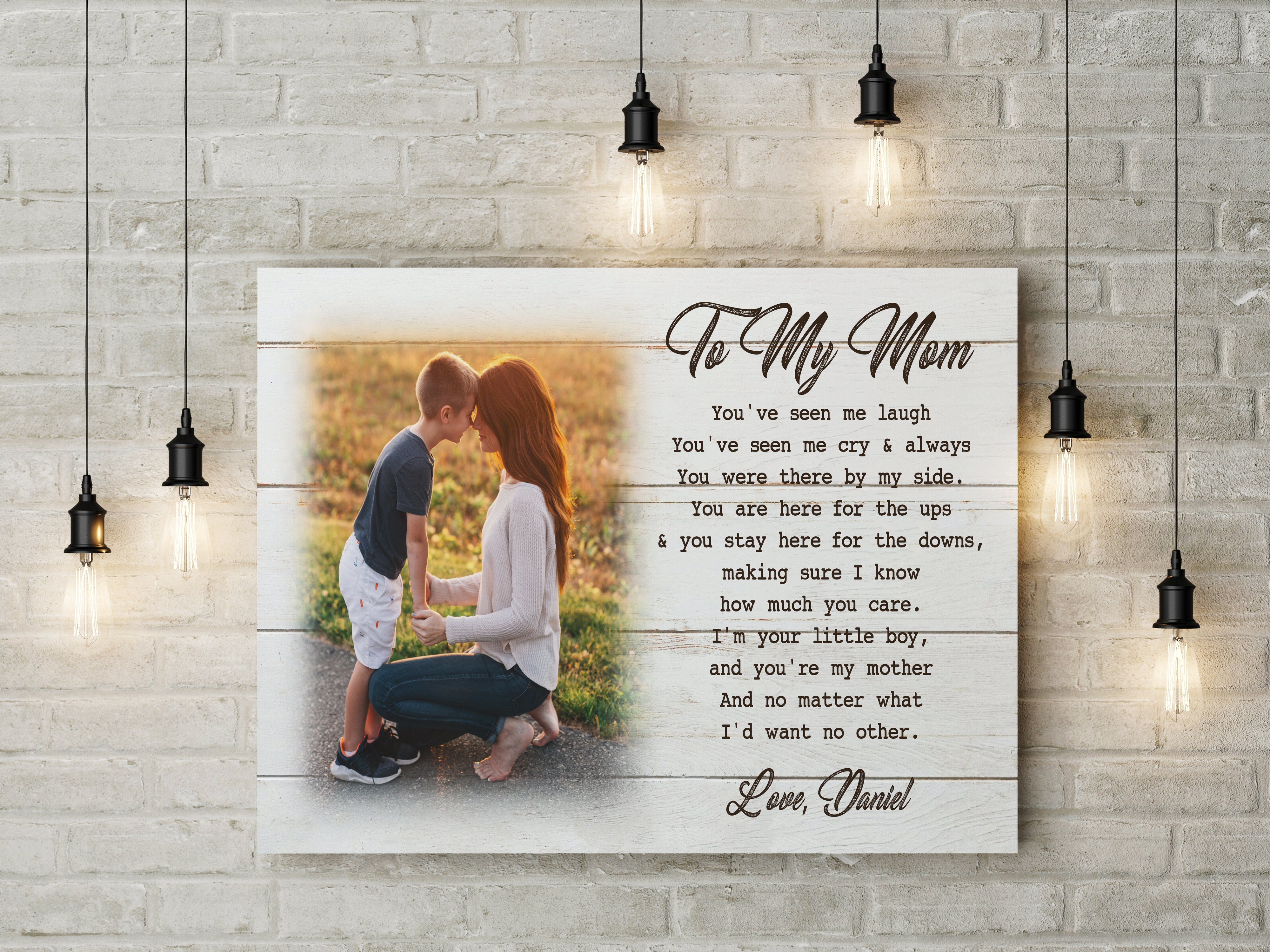 Personalized Mom Canvas Son Mother Custom Canvas Mother S Day Gift Thoughtful Gift For Mom From Son Custom Canvas Print 4 Hiij9i 2 Personalized Mom Canvas, Son & Mother Custom Canvas Mother'S Day Gift, Thoughtful Gift For Mom From Son, Custom Canvas Print