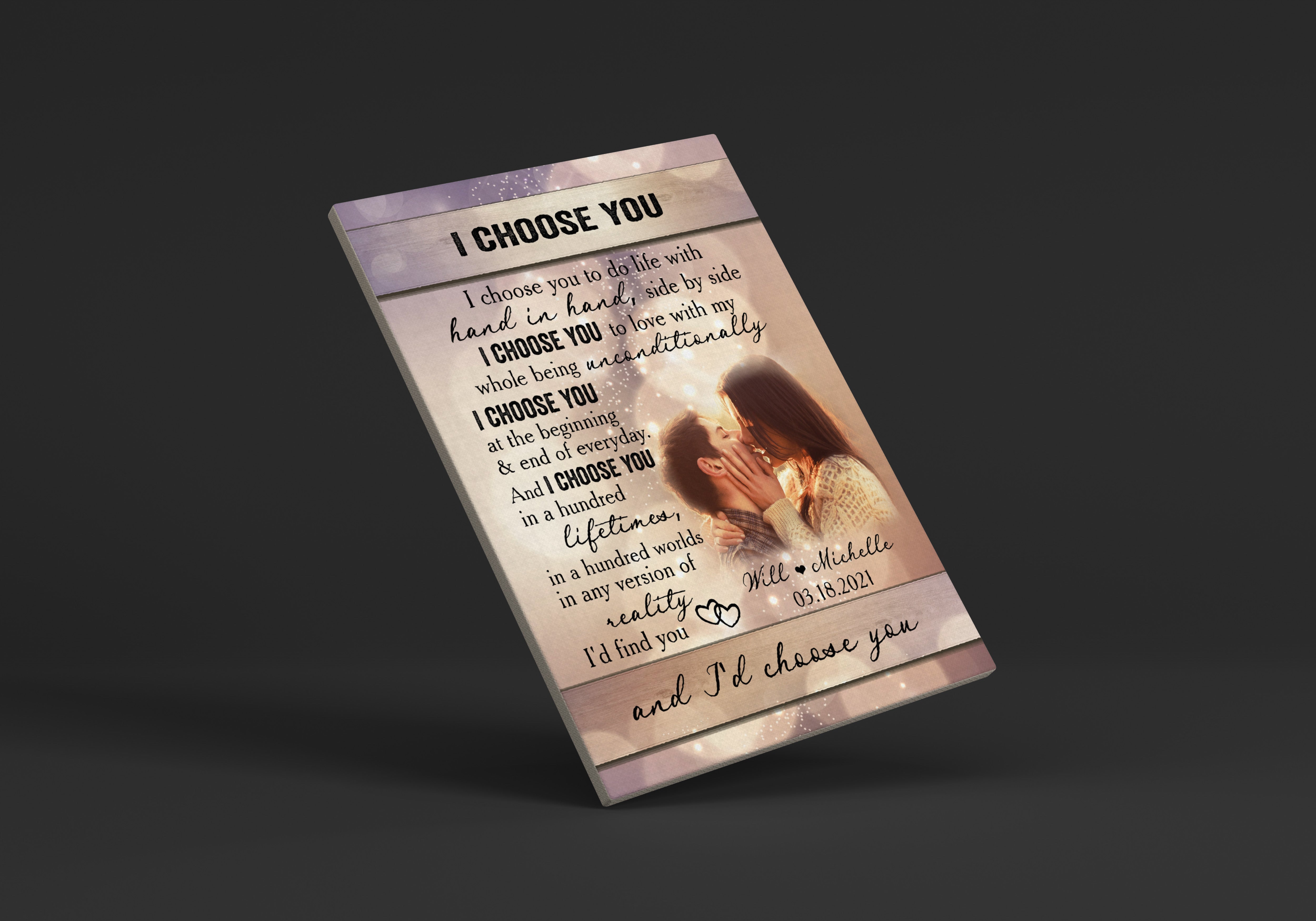 Personalized Picture Canvas I Choose You Wall Art Valentine Day Gift For Him Her Custom Valentines Day Gifts Christmas Gift Custom Canvas Print 2 Aph59i 3 Personalized Picture Canvas I Choose You Wall Art Valentine Day Gift For Him, Her Custom Valentines Day Gifts, Christmas Gift, Custom Canvas Print