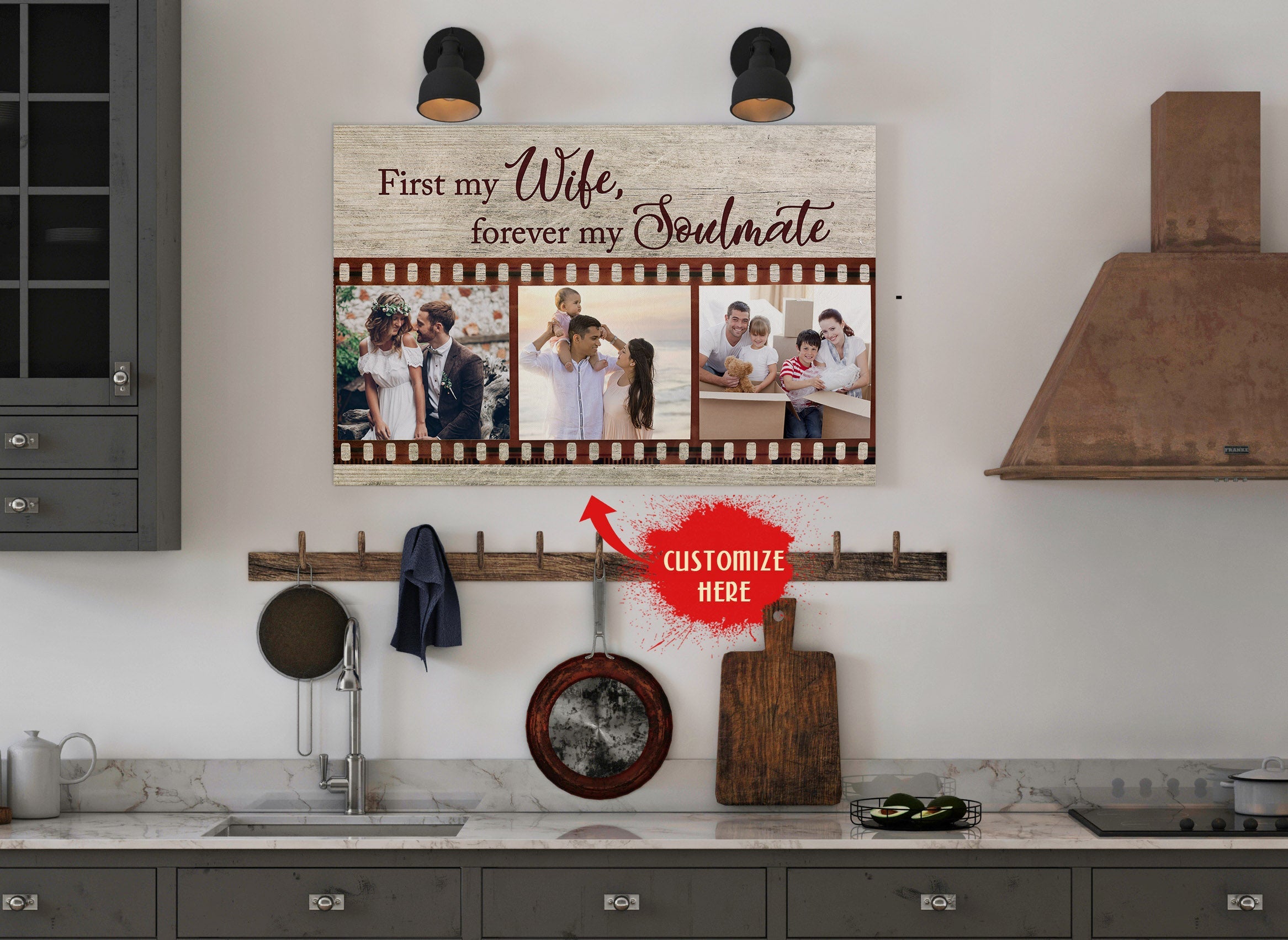 Personalized Wedding Anniversary Canvas First My Wife Forever My Soulmate Custom Meaningful Gift For Wife Gift For Her On Valentine S Day 2 Iwfznw 3 Personalized Wedding Anniversary Canvas First My Wife Forever My Soulmate, Custom Meaningful Gift For Wife, Gift For Her On Valentine'S Day