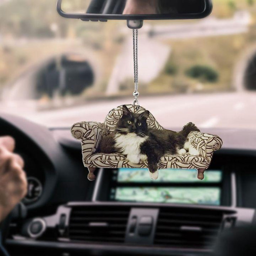 Playful Cat Hanging Ornaments That Brighten Your Commute, Cat Ornament Car Decor, Car Ornaments