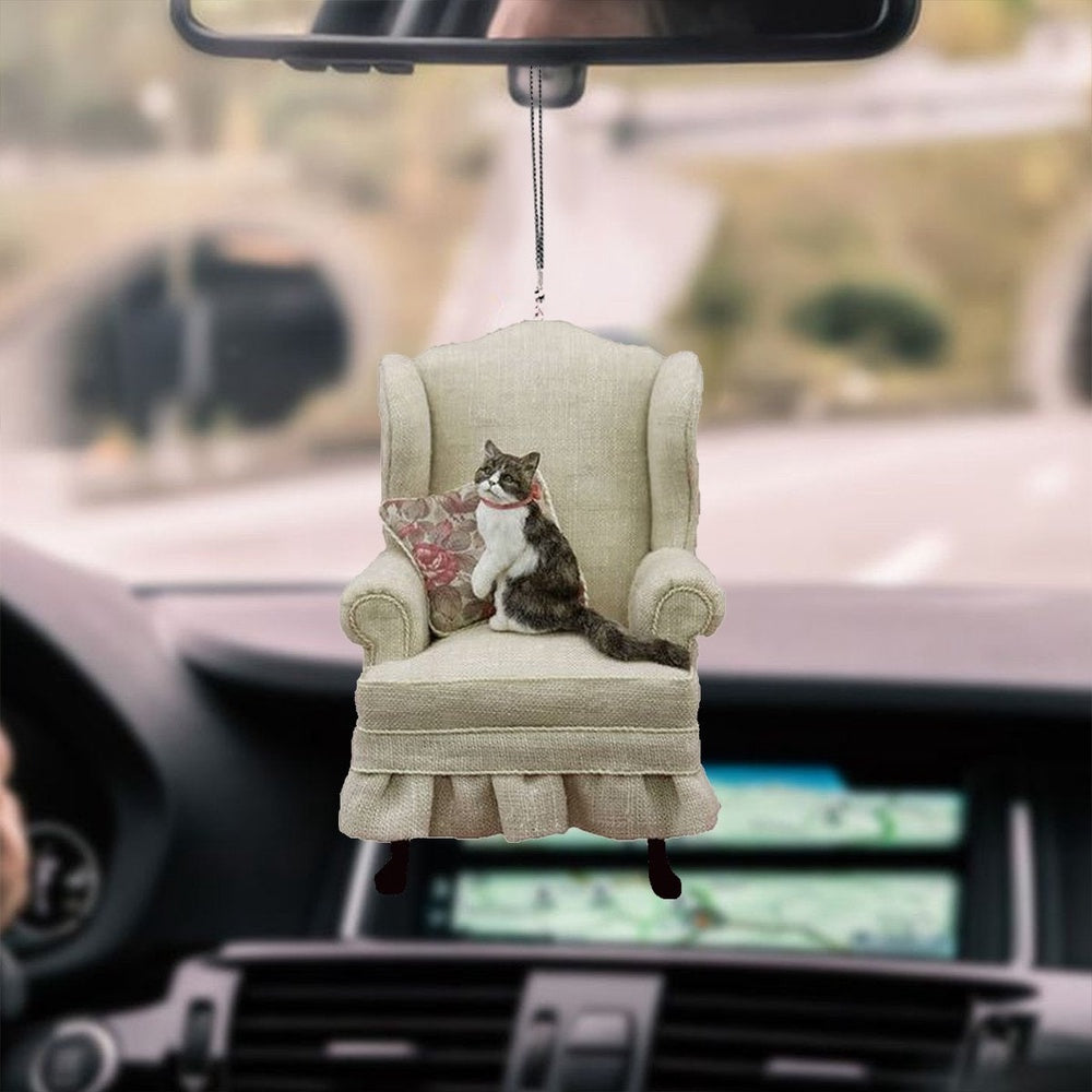 Showcasing Your Cat Hanging Ornament Collection In Your Car, Cat Ornament Car Decor, Car Ornaments
