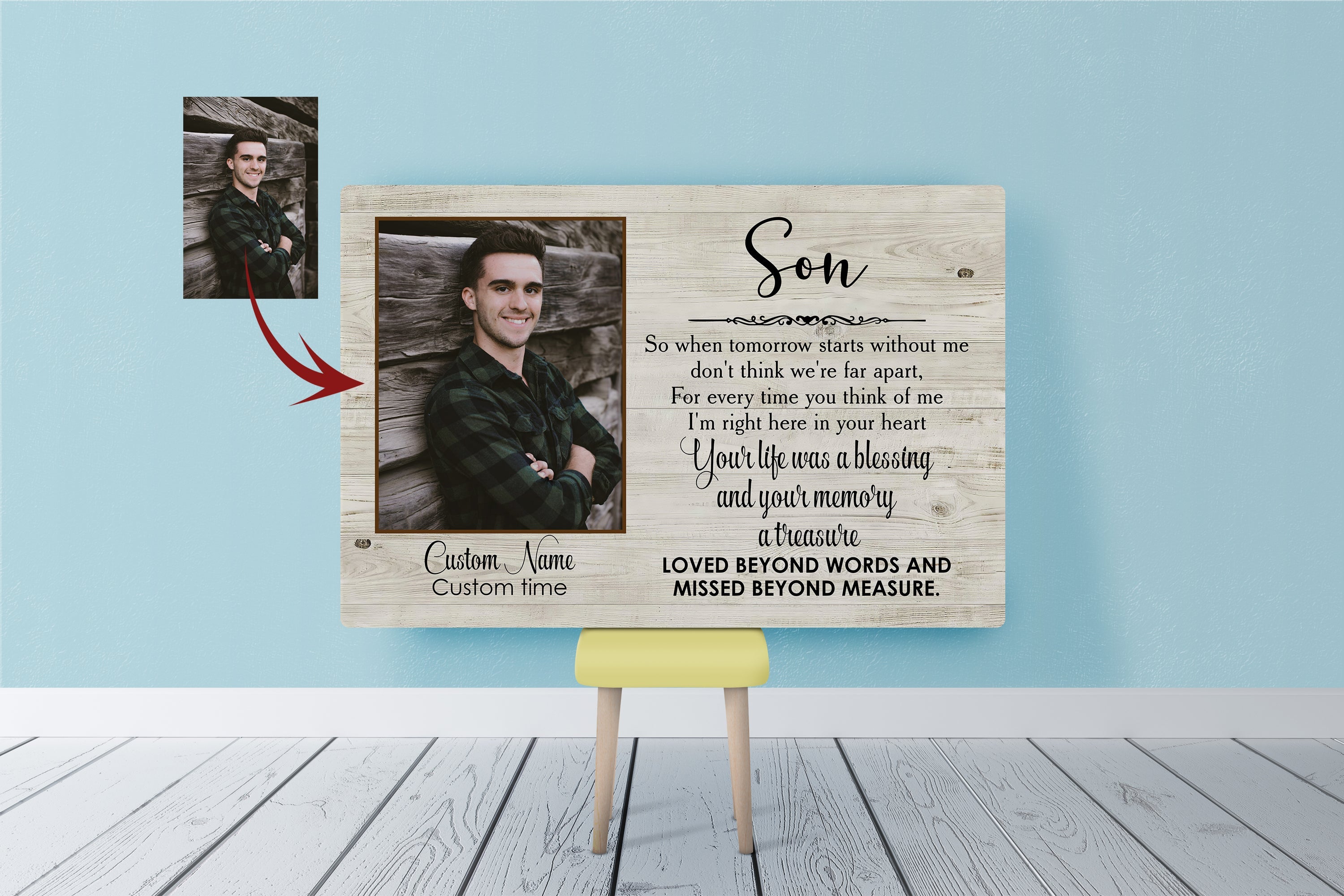 Son Remembrance Canvas Missed Beyond Measure In Loving Memory Of Beloved Son Memorial Canvas Sympathy Gift Custom Canvas Print 2 Hw7yez 3 Son Remembrance Canvas Missed Beyond Measure, In Loving Memory Of Beloved Son Memorial Canvas Sympathy Gift, Custom Canvas Print