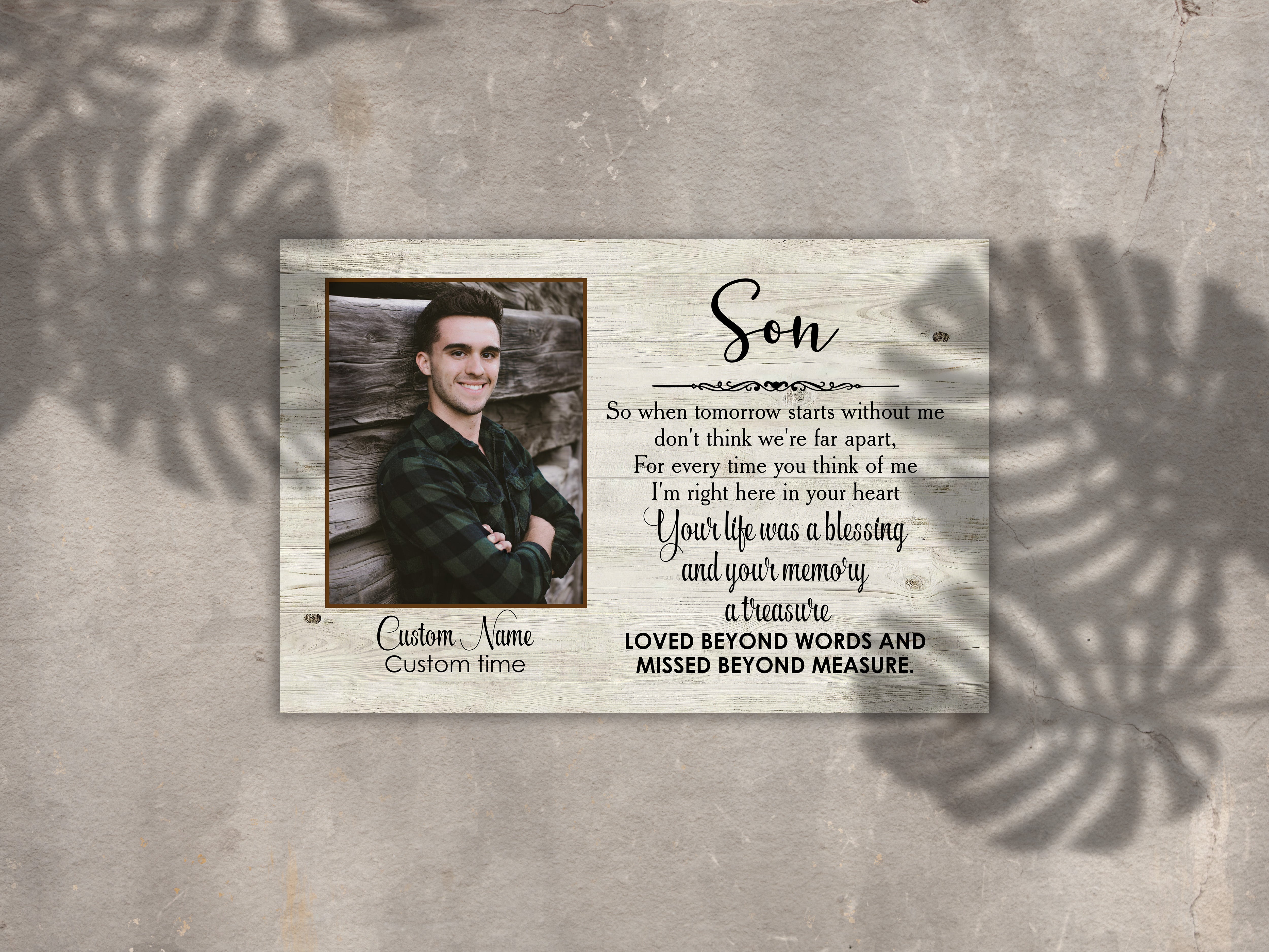 Son Remembrance Canvas Missed Beyond Measure In Loving Memory Of Beloved Son Memorial Canvas Sympathy Gift Custom Canvas Print 4 J9t9ud 3 Son Remembrance Canvas Missed Beyond Measure, In Loving Memory Of Beloved Son Memorial Canvas Sympathy Gift, Custom Canvas Print