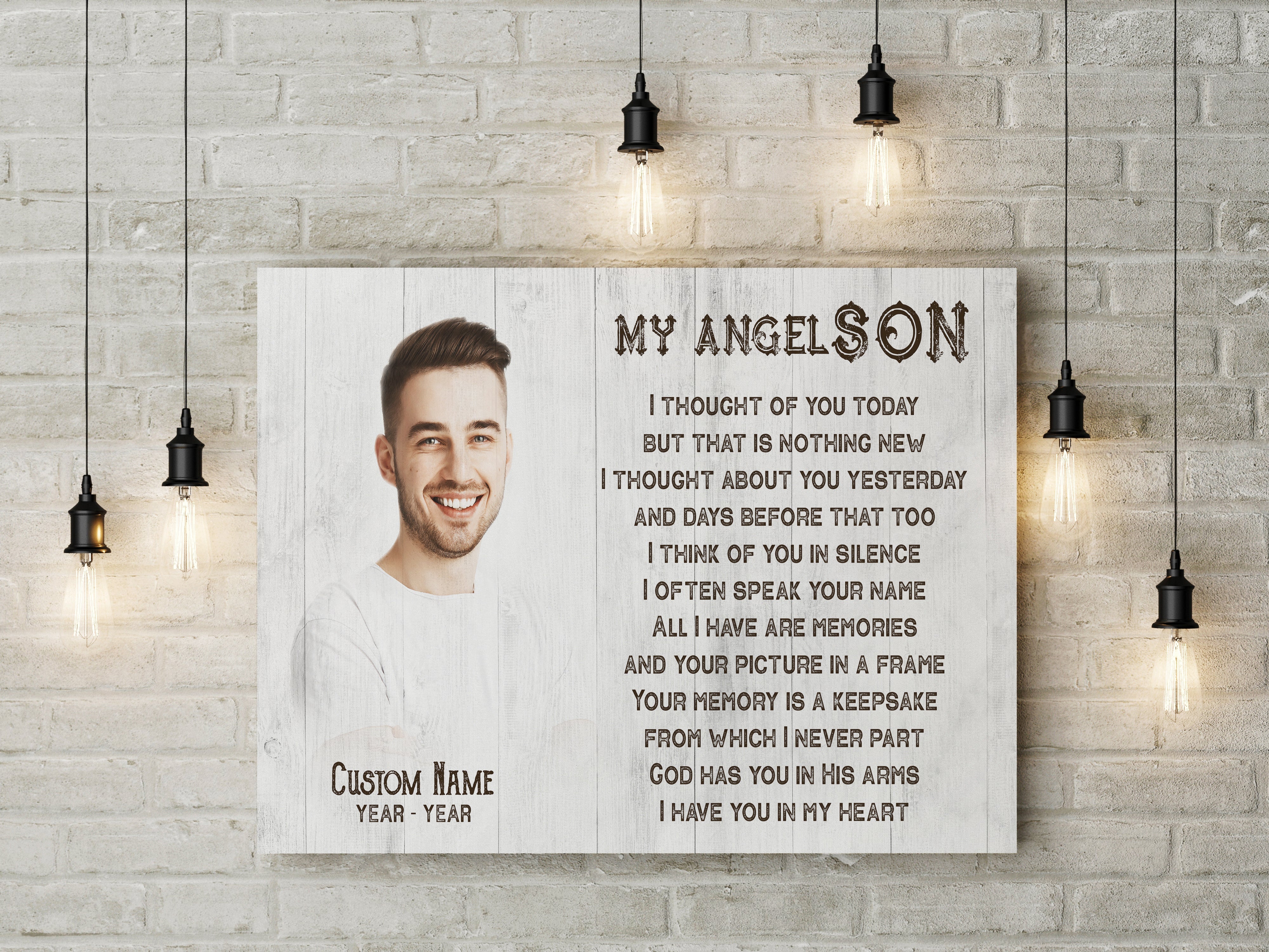 Son Remembrance Personalized Canvas My Angel Son In Heaven Memorial Sympathy Gifts For Loss Of Son Youth Cancer Condolence Gift Custom Canvas Print 4 Cgsd5g 3 Son Remembrance Personalized Canvas, My Angel Son In Heaven Memorial Sympathy Gifts For Loss Of Son, Youth Cancer Condolence Gift, Custom Canvas Print