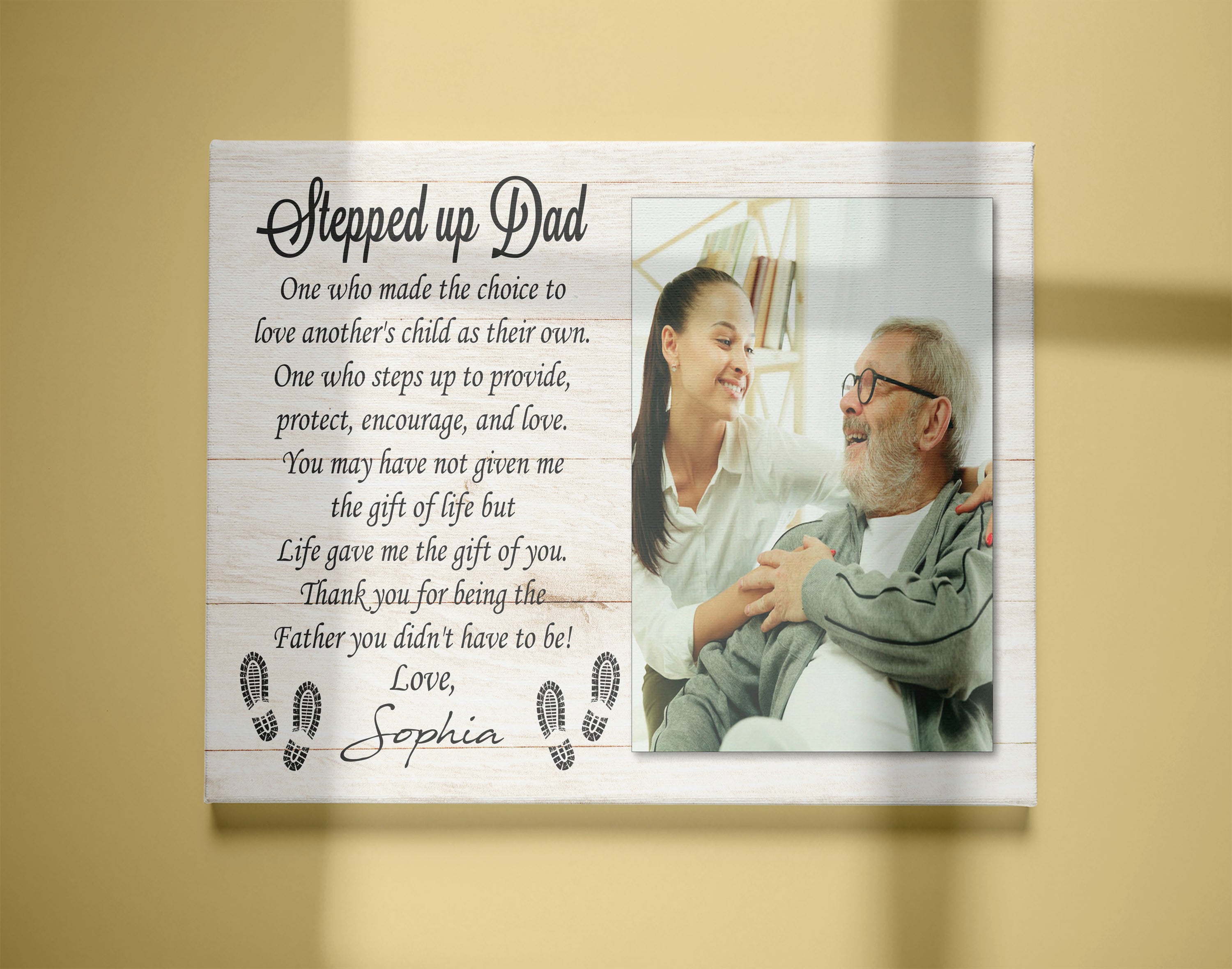 Step Up Dad Ever Personalized Canvas Thank You Fathers Day Gift For Bonus Dad Step Father Gift 2 Xaadcl Step Up Dad Ever Personalized Canvas Thank You Fathers Day Gift For Bonus Dad Step Father Gift
