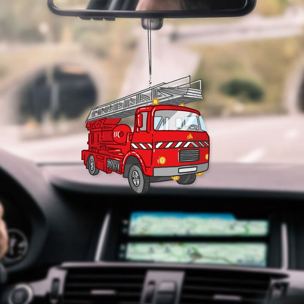 Style And Courage Firefighter Car Ornament Connecting You To Everyday Bravery, Car Ornament Decor