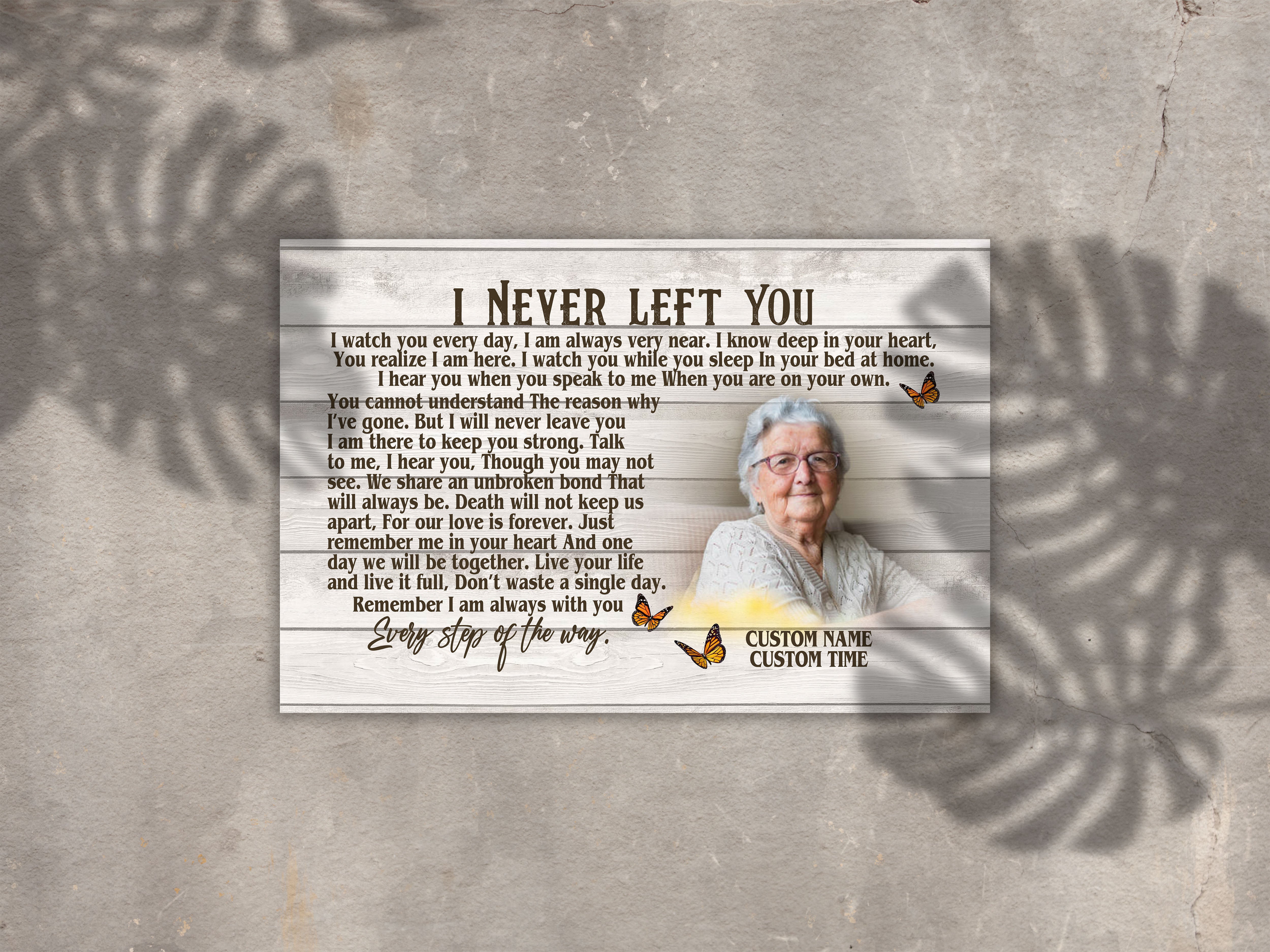 Sympathy Gift For Loss Of Loved One I Never Left You Remembrance Gift For Loss Of Father Mother 4 Mkwdnc Sympathy Gift For Loss Of Loved One, I Never Left You Remembrance Gift For Loss Of Father Mother