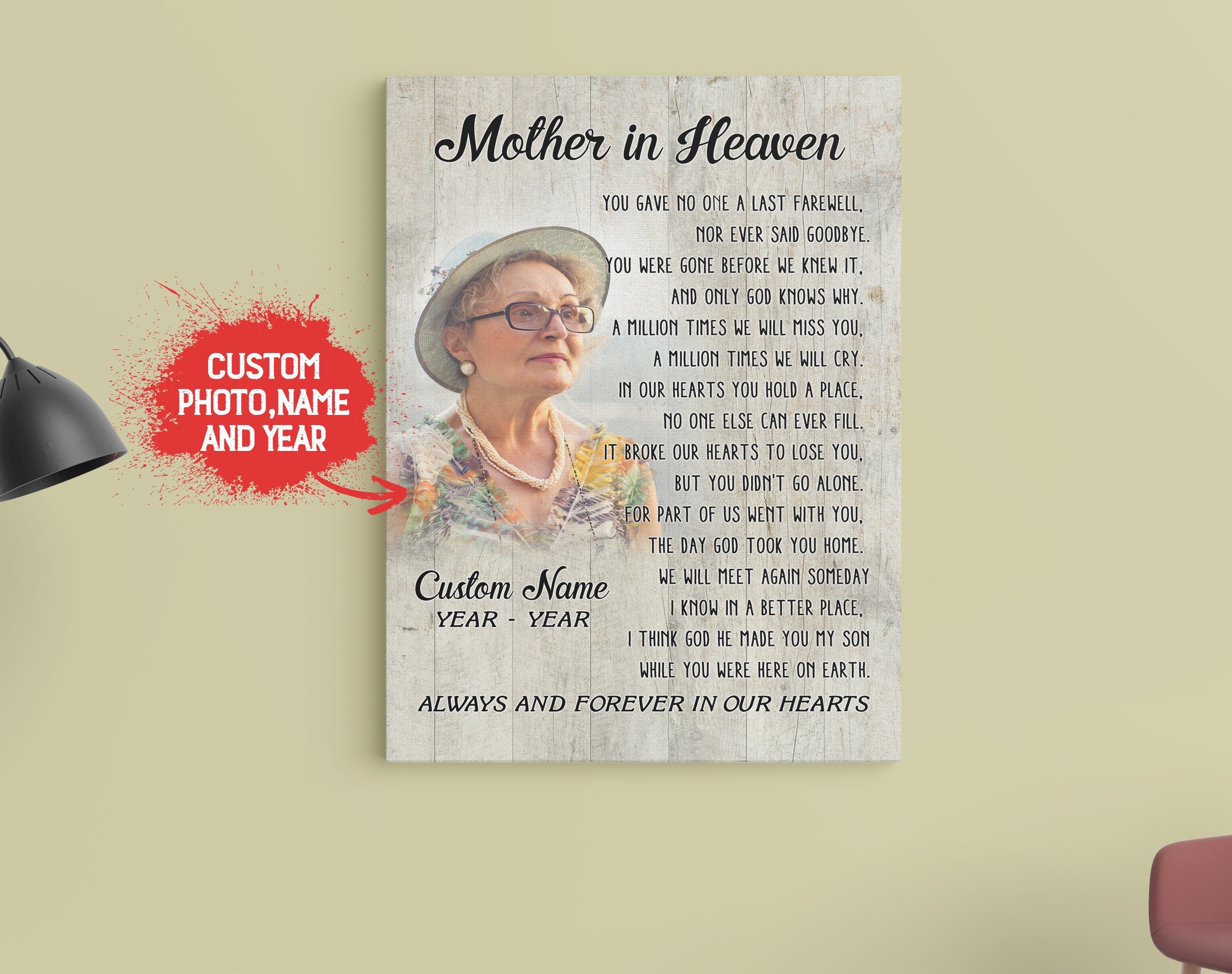 Sympathy Gift For Loss Of Loved One, Memorial Gifts For Loss Of Father Mother, Remembrance Condolence Gifts