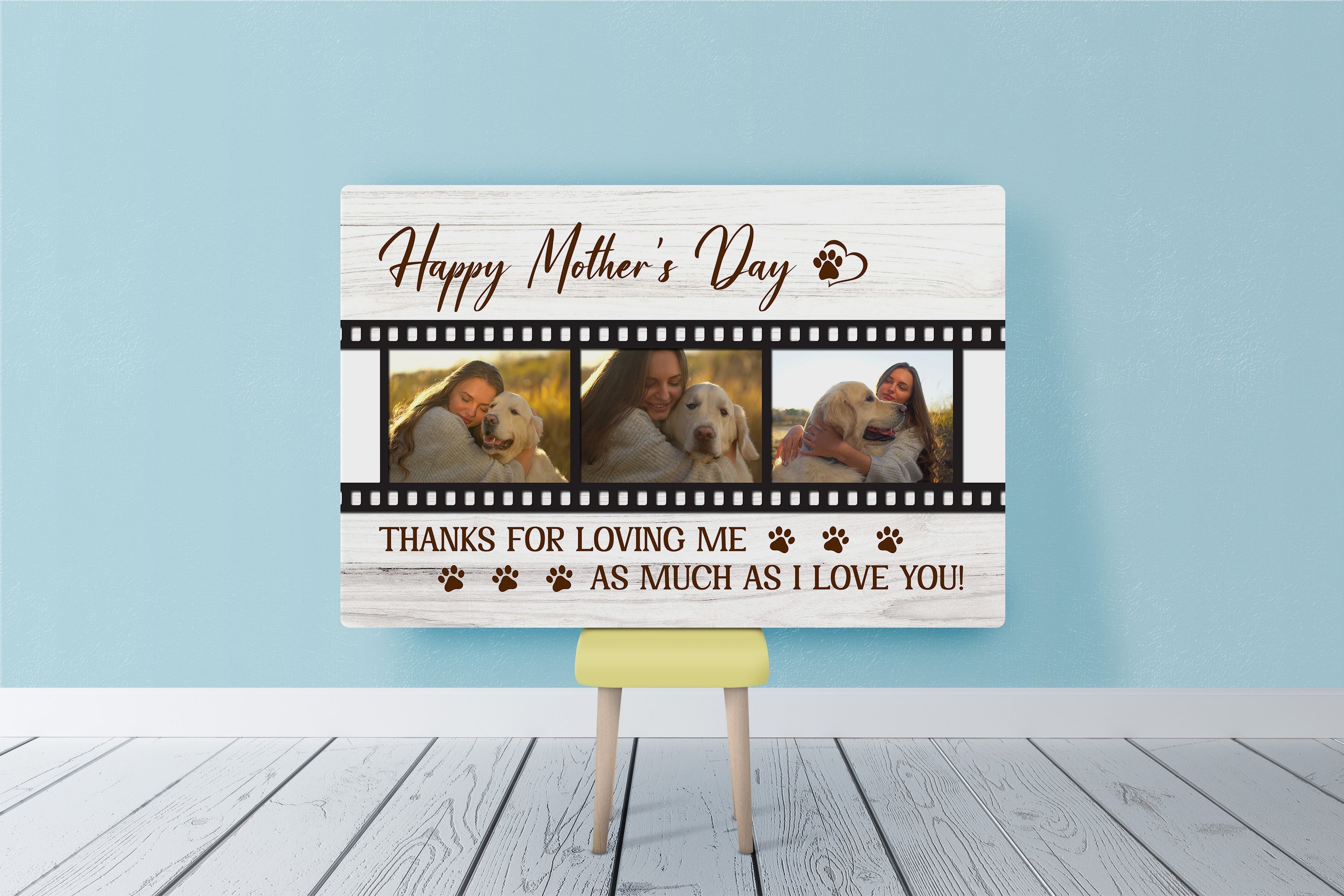 Thanks For Loving Me Custom Dog Photo Collage Canvas Dog Lover Gift For Women Mother S Day Gift 3 Qf7p03 Thanks For Loving Me - Custom Dog Photo Collage Canvas Dog Lover Gift For Women Mother'S Day Gift